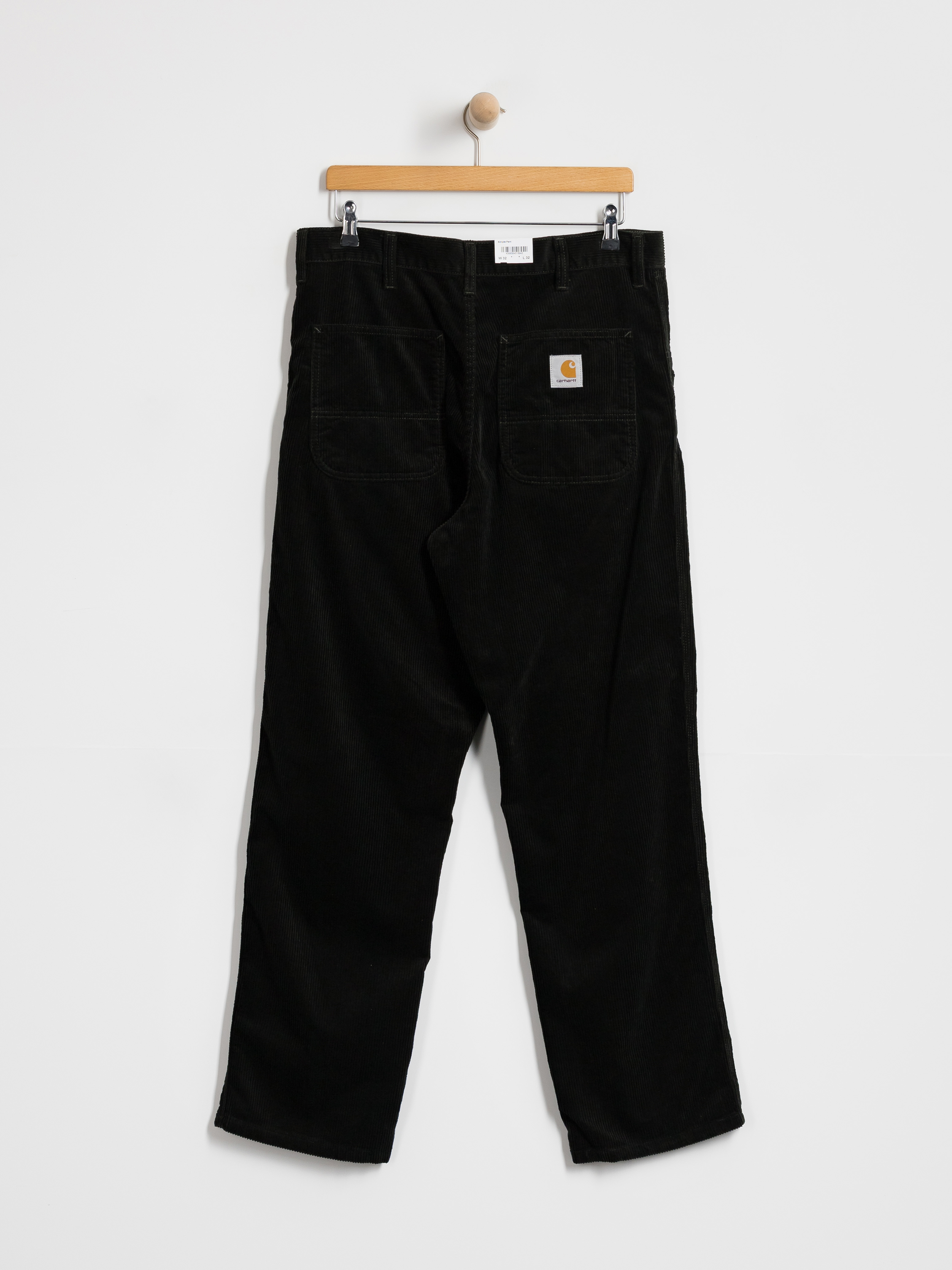 Spodnie Carhartt WIP Simple (raven/rinsed)