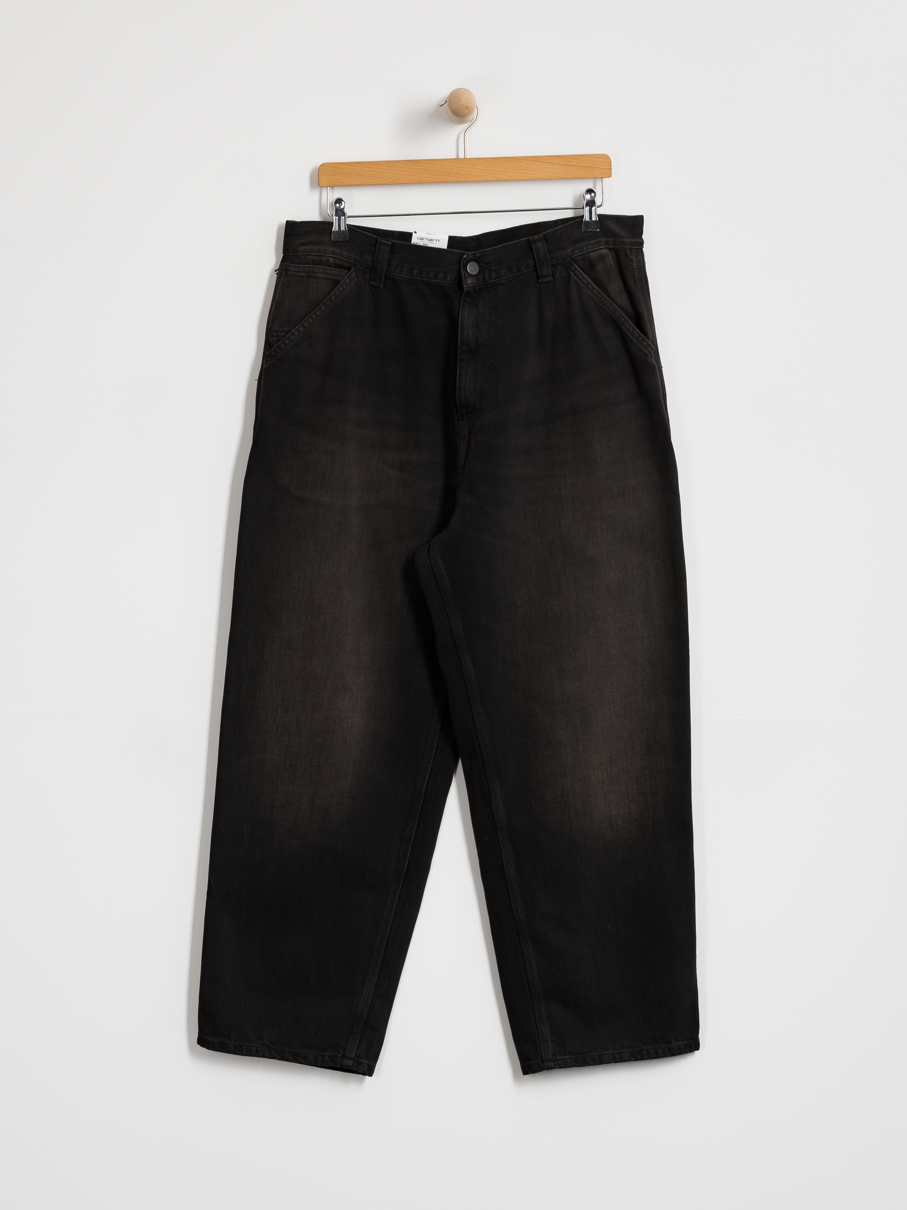 Spodnie Carhartt WIP OG Single Knee (black/tobacco used wash)