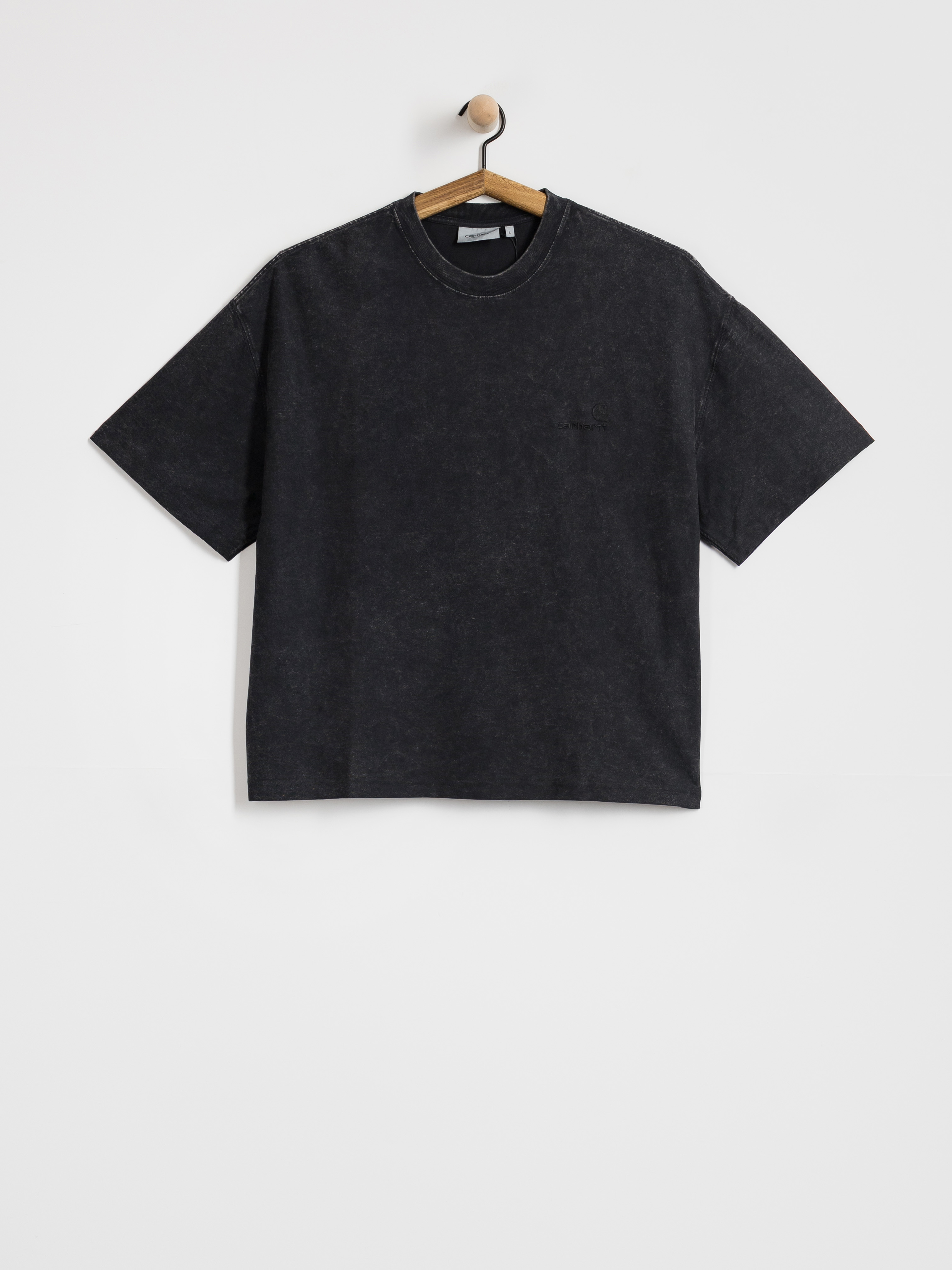 T-shirt Carhartt WIP Lambert (black/moon wash)