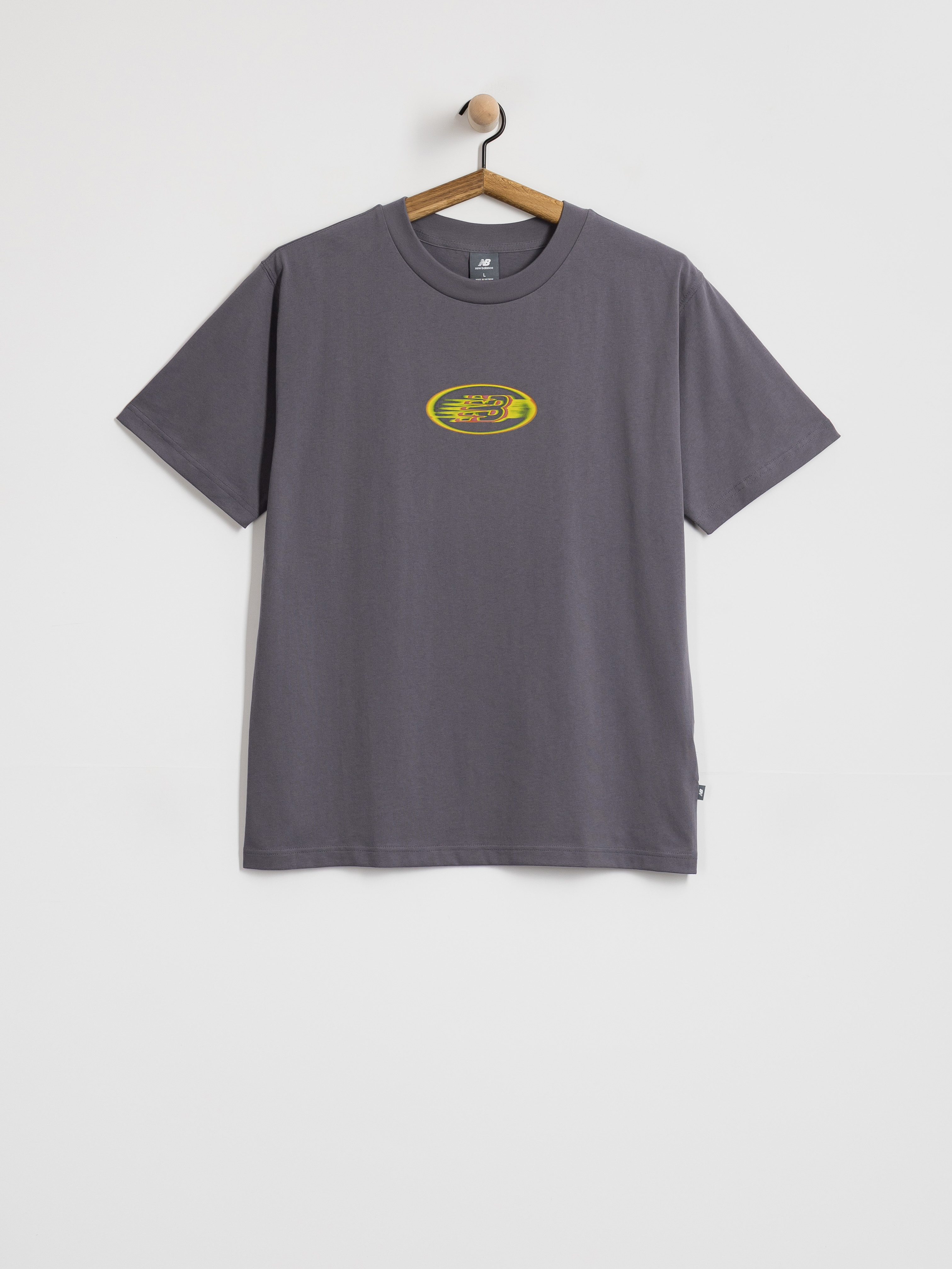 T-shirt New Balance Heat Map Brand (neptune grey)