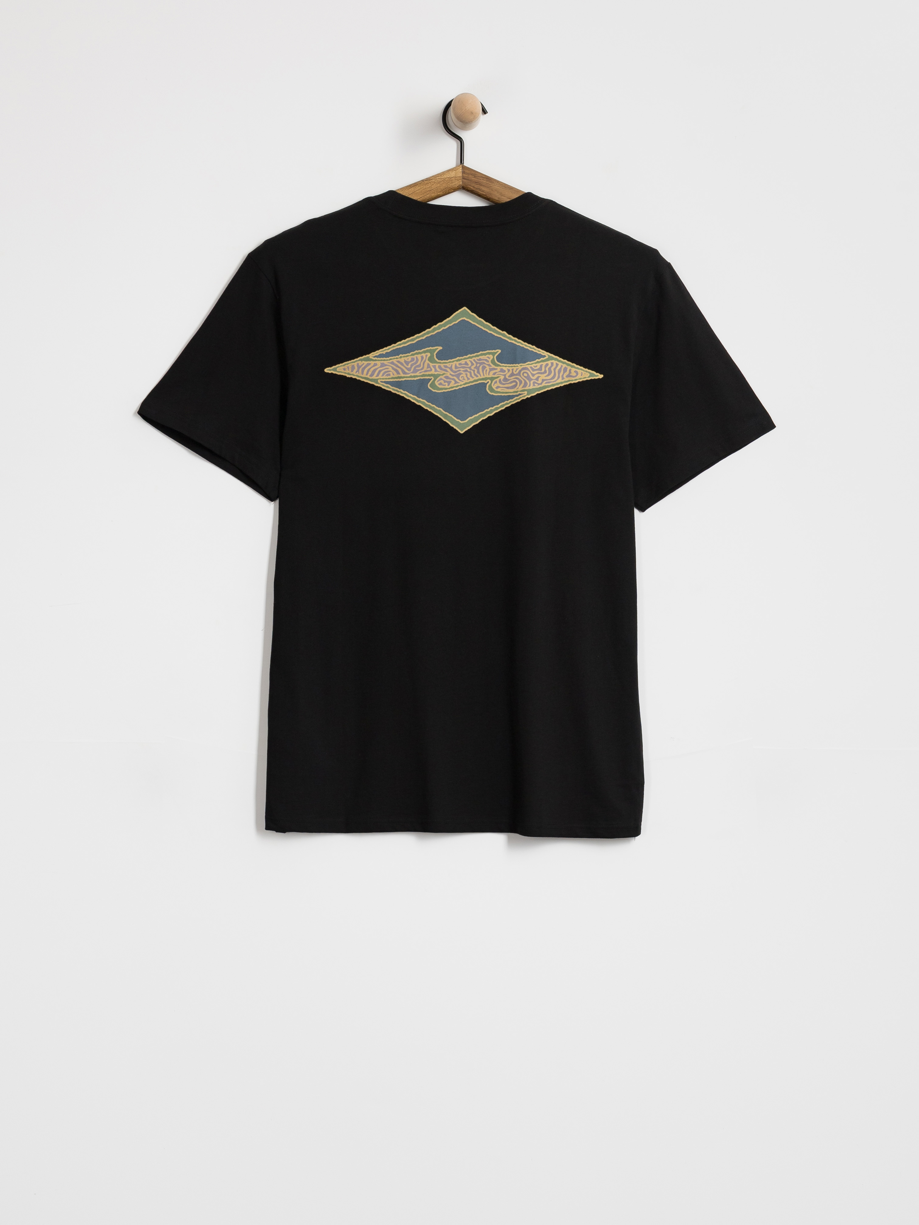 T-shirt Billabong Crayon Wave (black)