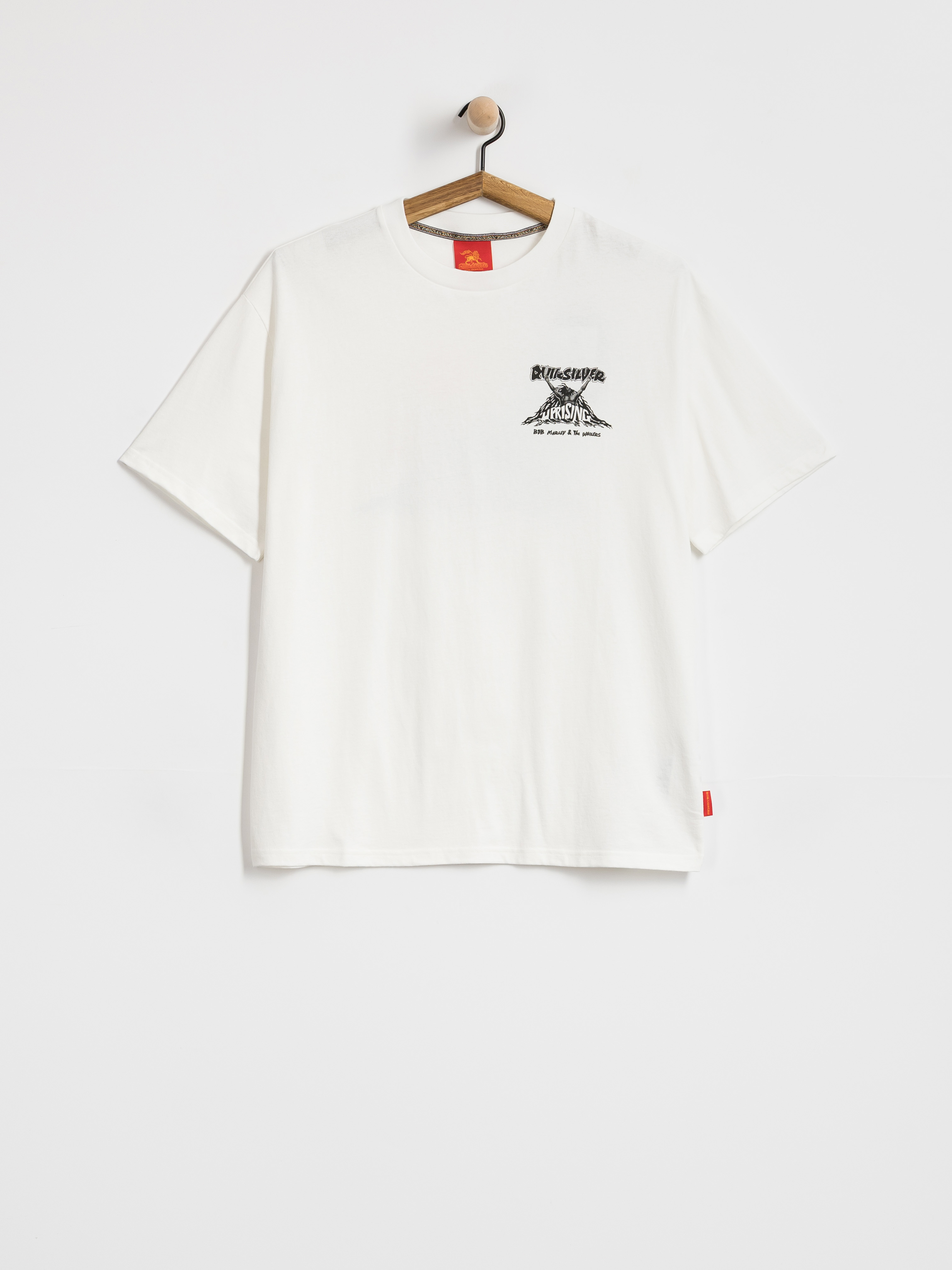 T-shirt Quiksilver X Bob Uprising (snow white)