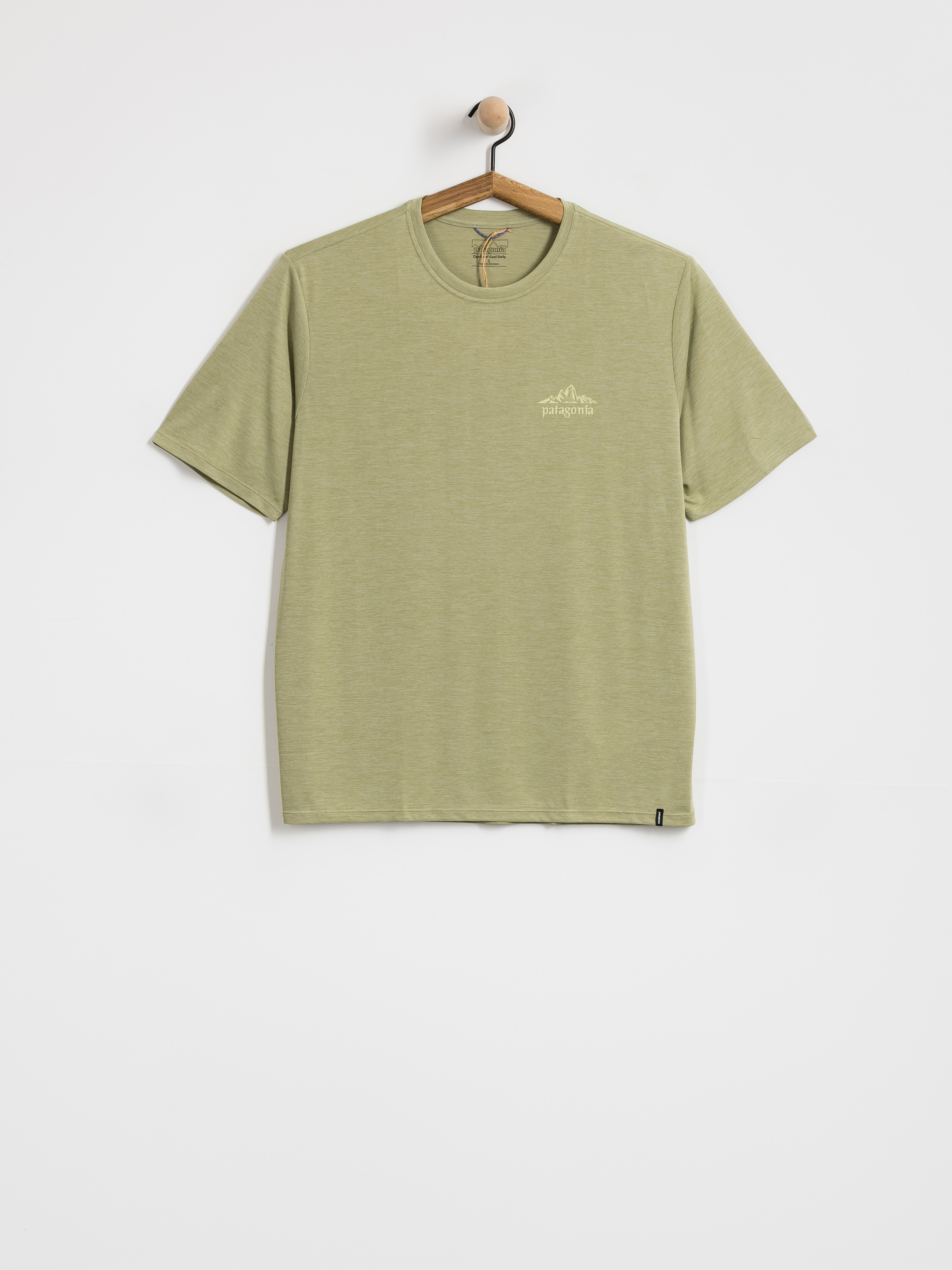 T-shirt Patagonia Cap Cool Daily Cloud Crag (gumtree green light gumtree green x dye)