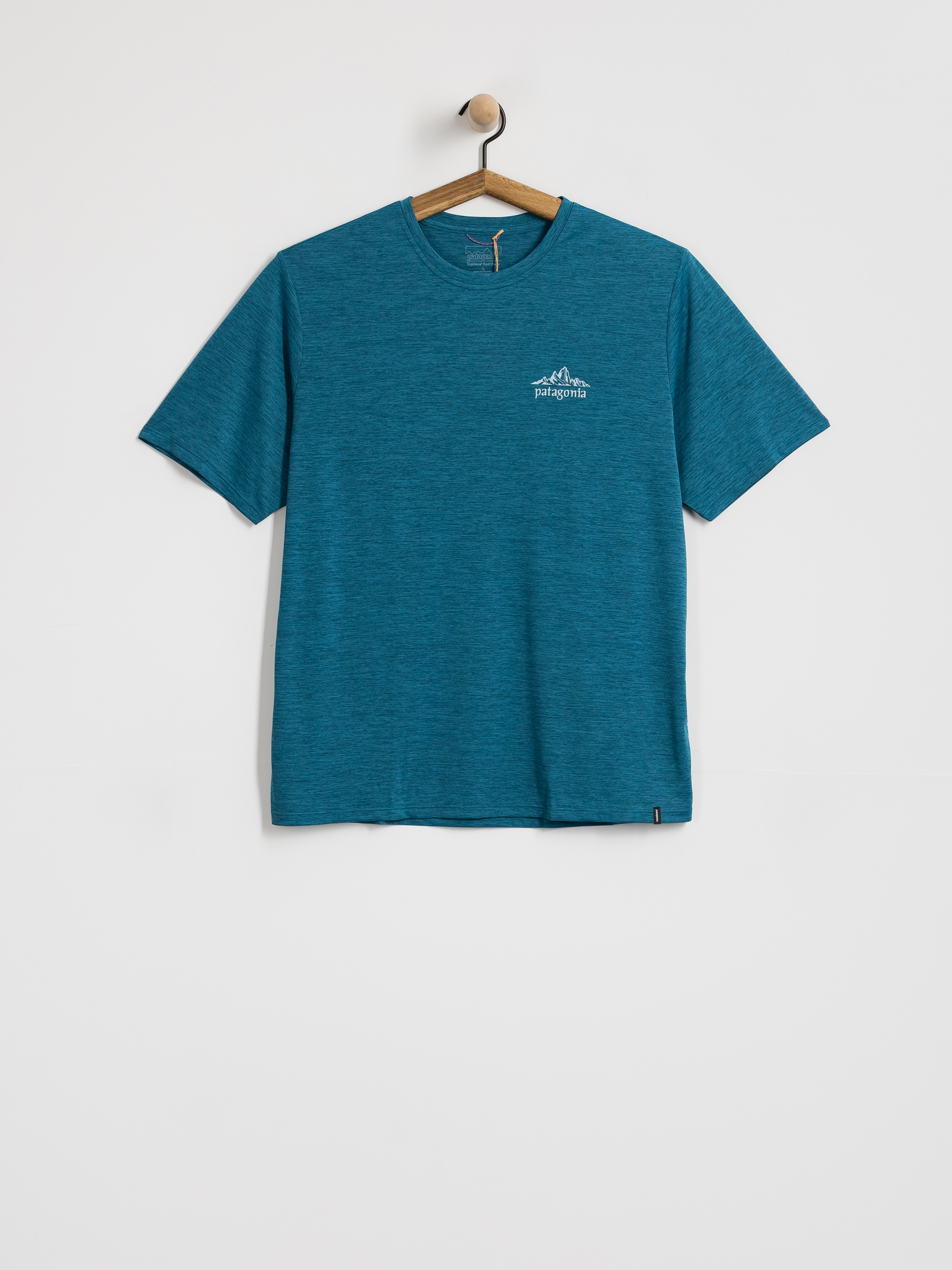 T-shirt Patagonia Cap Cool Daily Cloud Crag (glacial blue light glacial blue x dye)