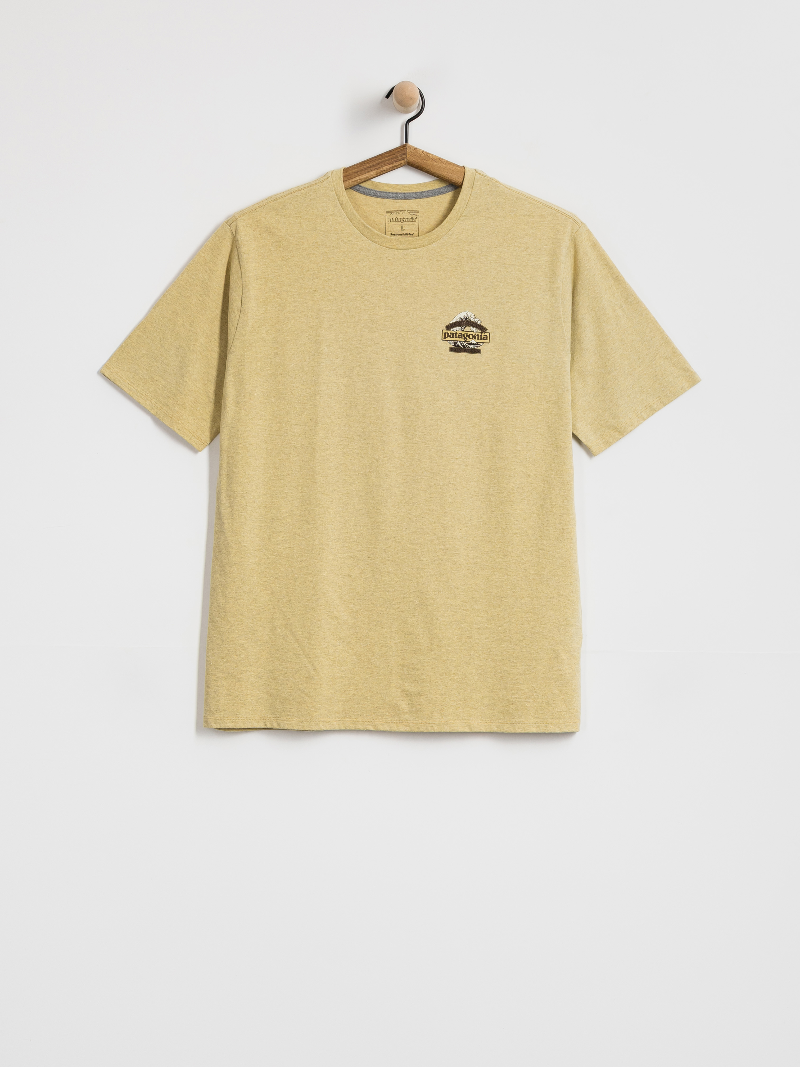 T-shirt Patagonia Great Waves Responsibili (lynx tan)