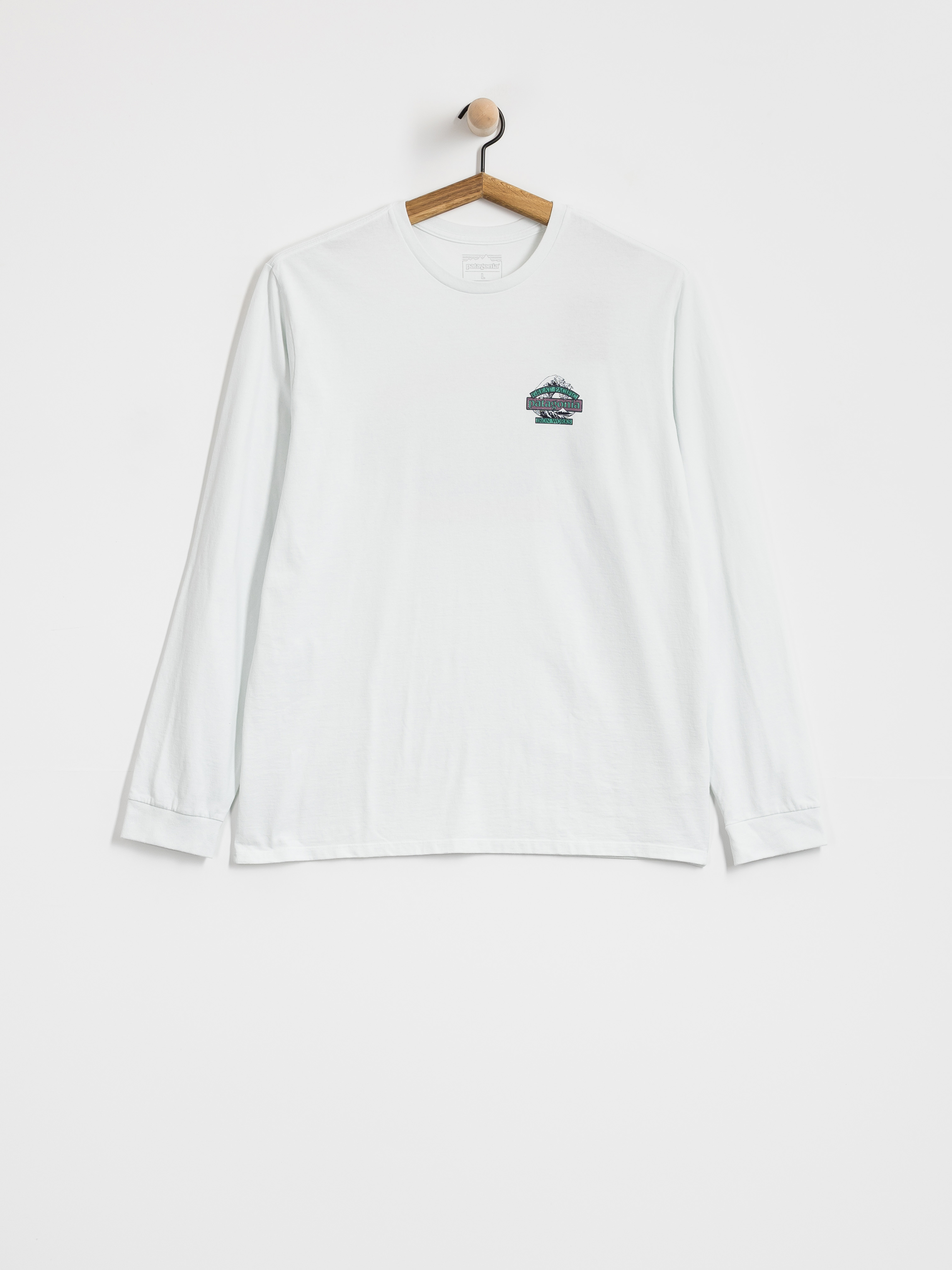 Longsleeve Patagonia Great Waves Responsibili (fiber white)