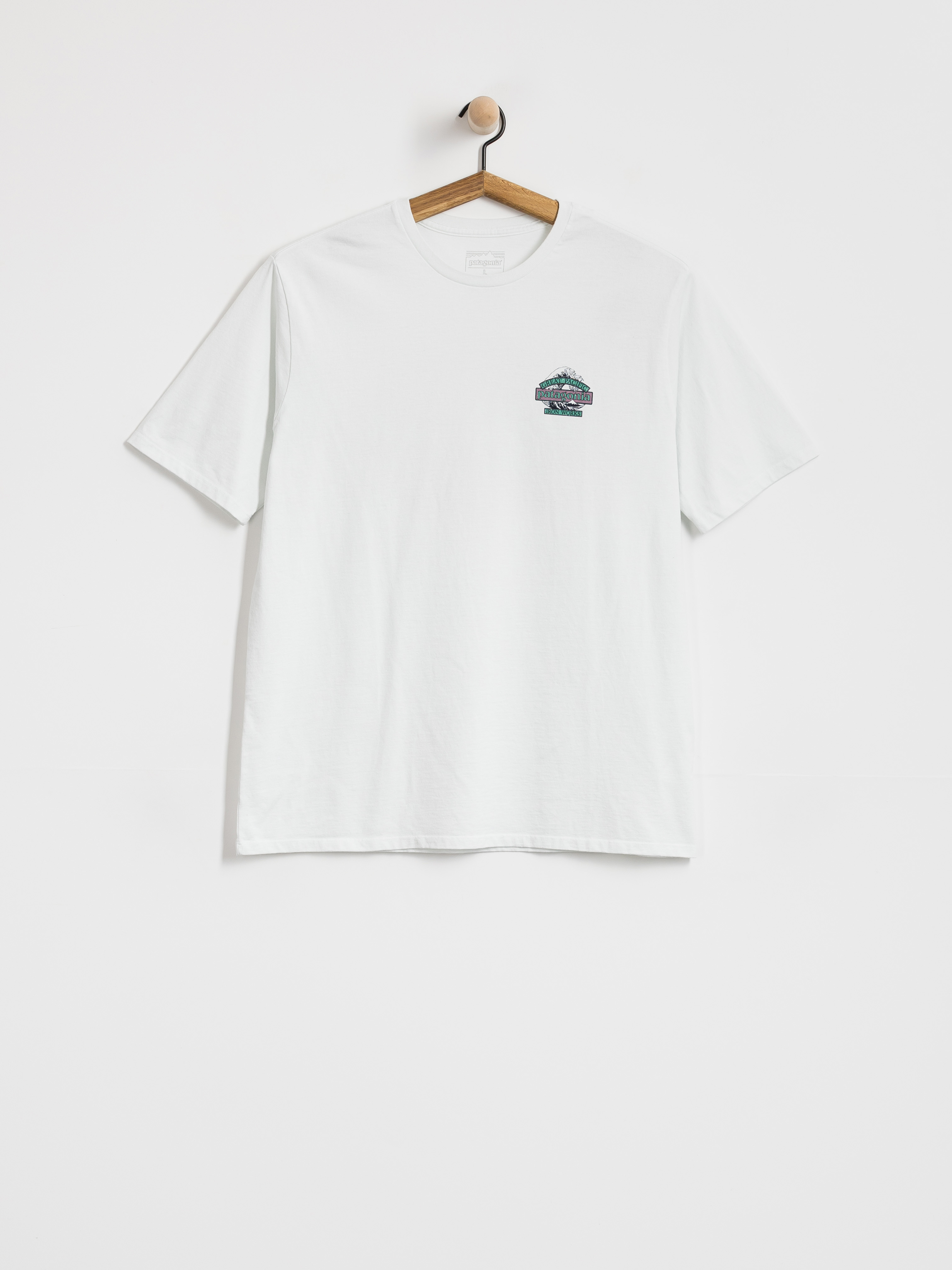 T-shirt Patagonia Great Waves Responsibili (fiber white)