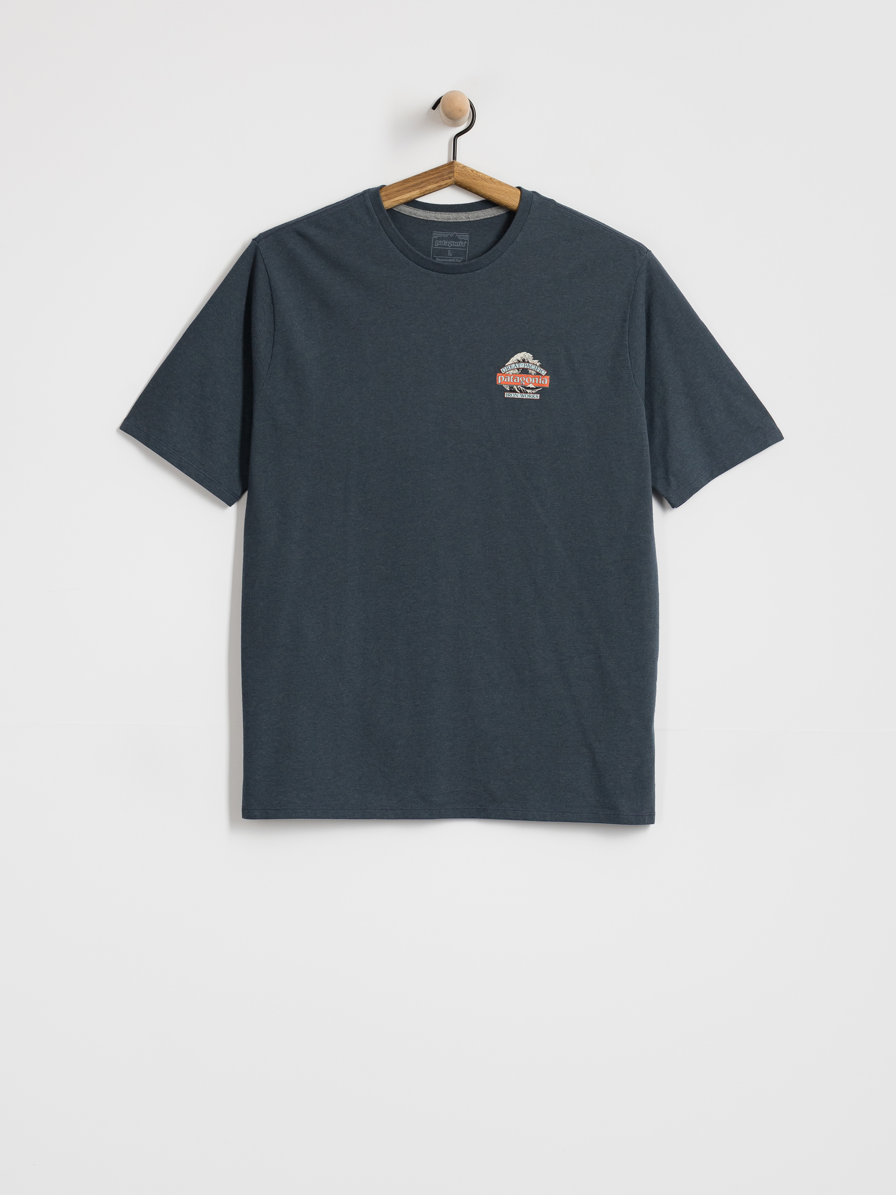 T-shirt Patagonia Great Waves Responsibili (summit blue)