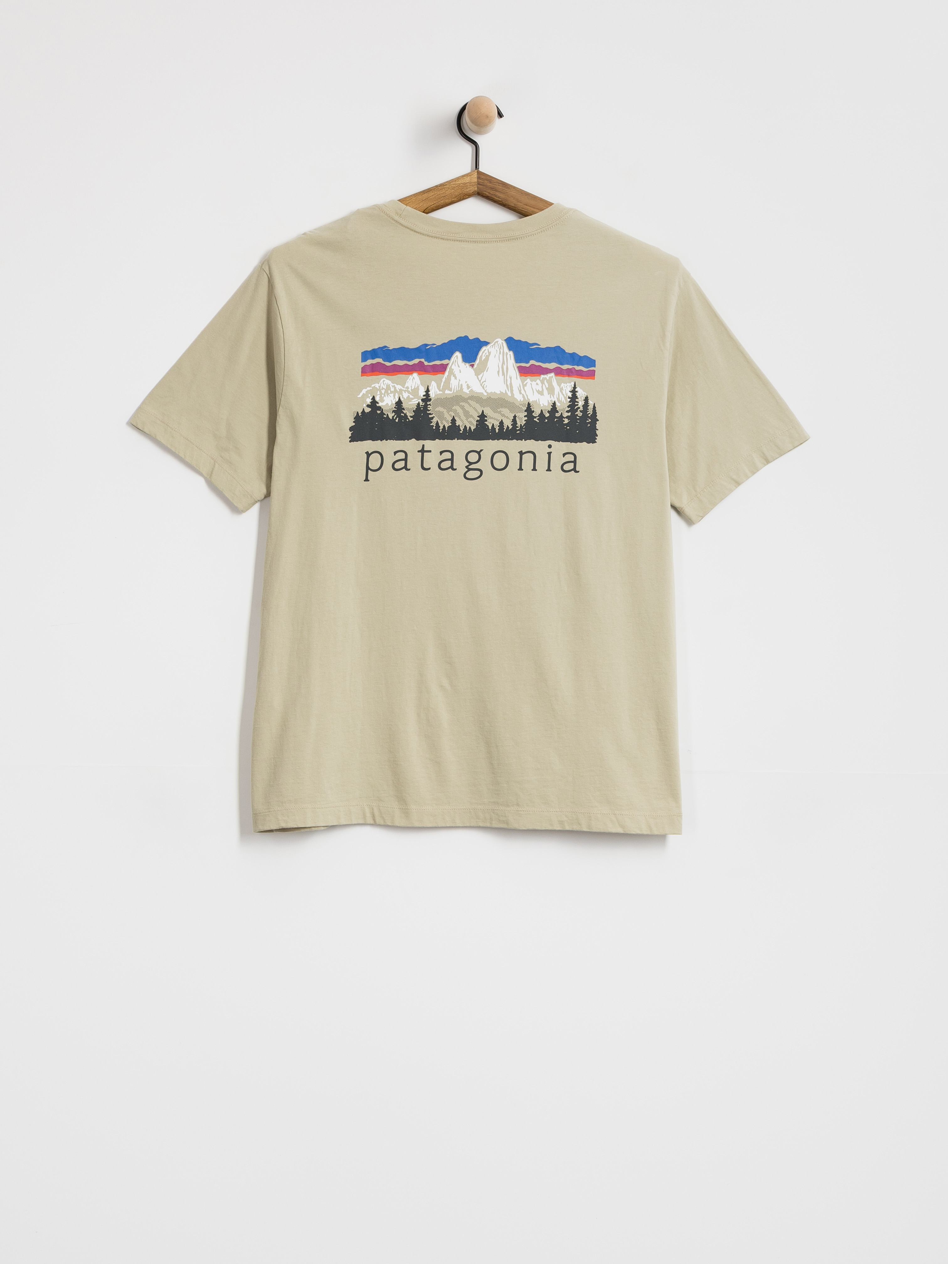 T-shirt Patagonia Fitz Roy Foothills (weathered stone)