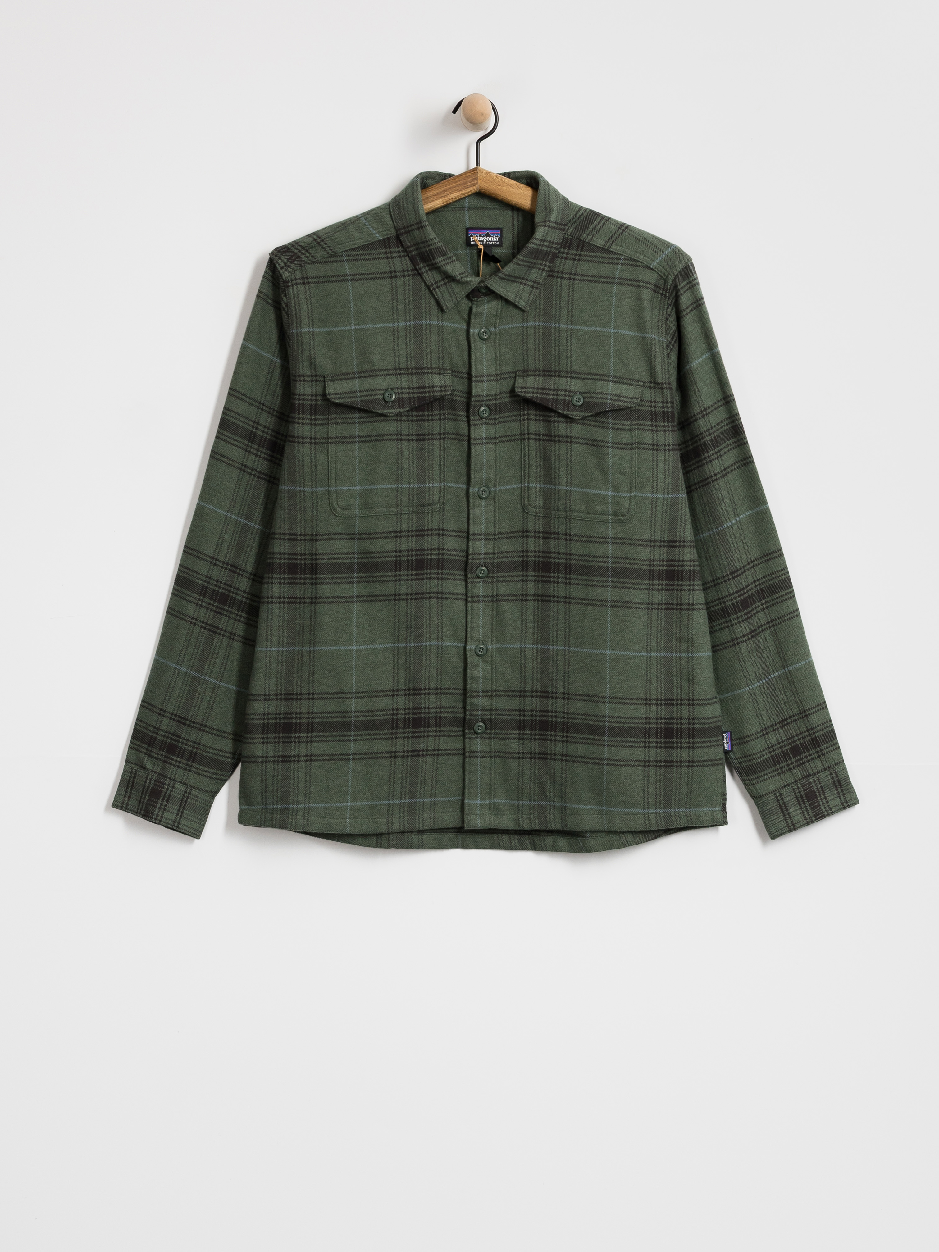 Koszula Patagonia Fjord Flannel (dissolve treeline green)
