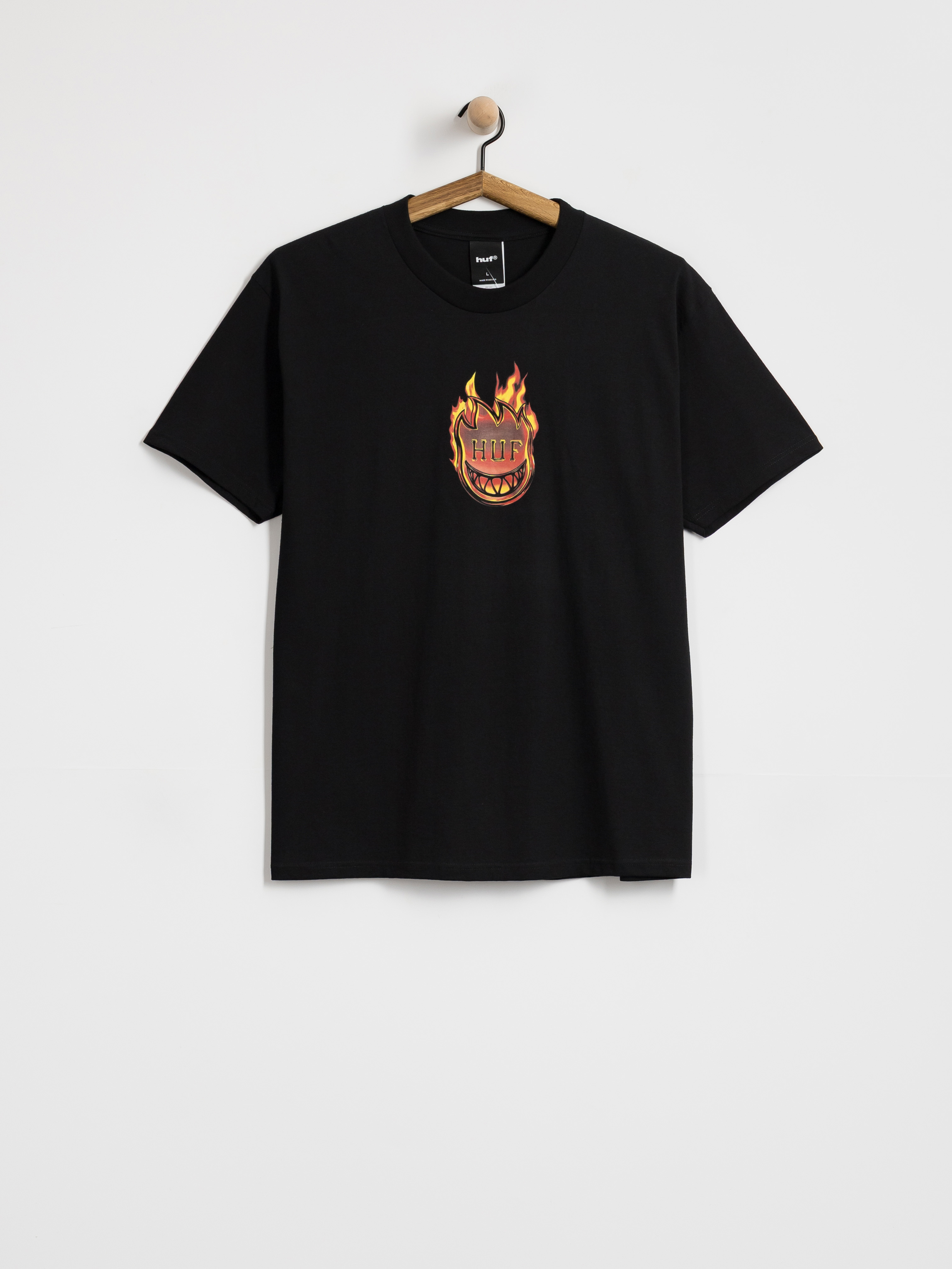 T-shirt HUF X Spitfire Flame Galaxies (black)
