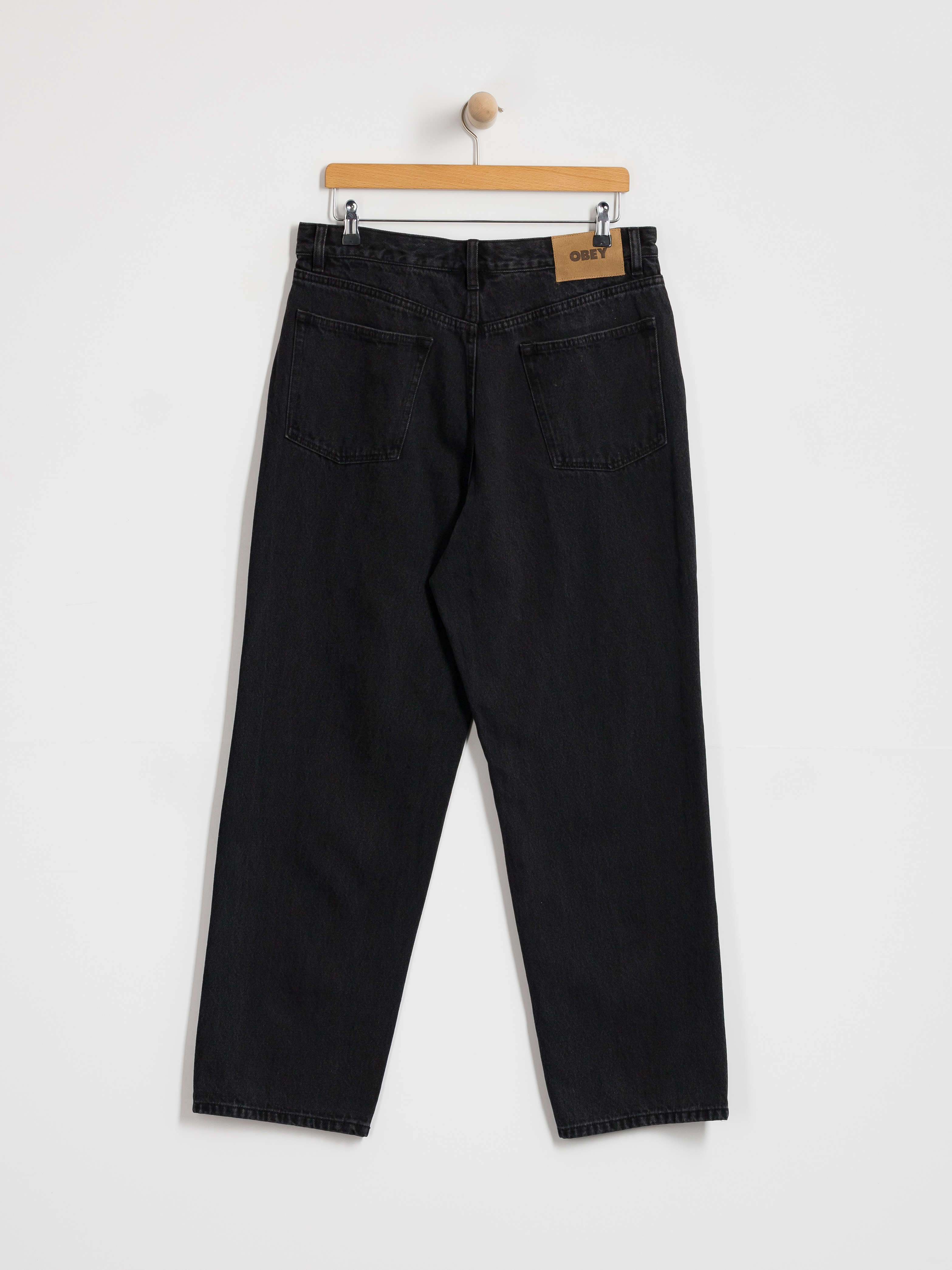 Spodnie OBEY Classic Baggy Denim (faded black)