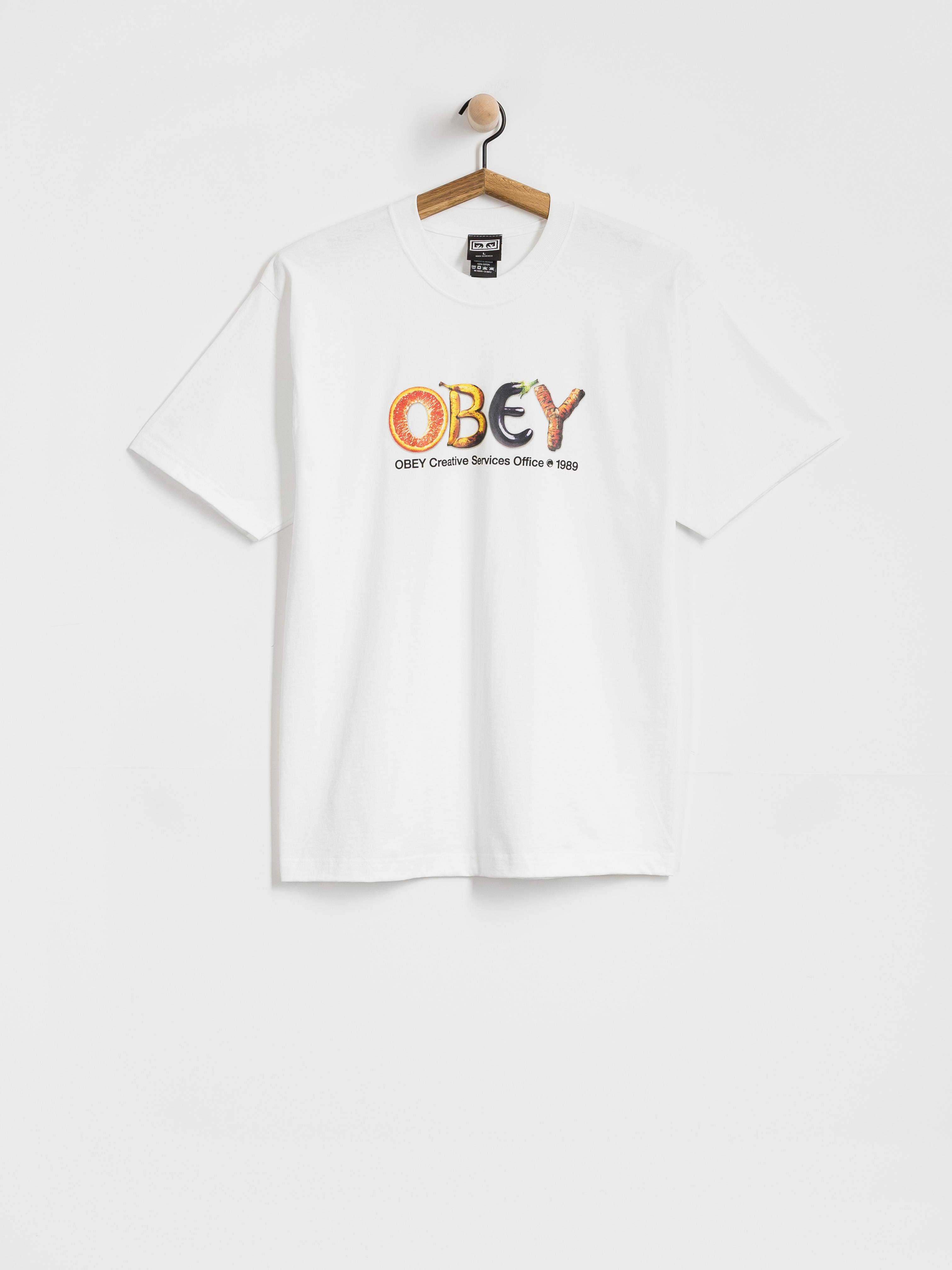 T-shirt OBEY Creative Services Office (white)