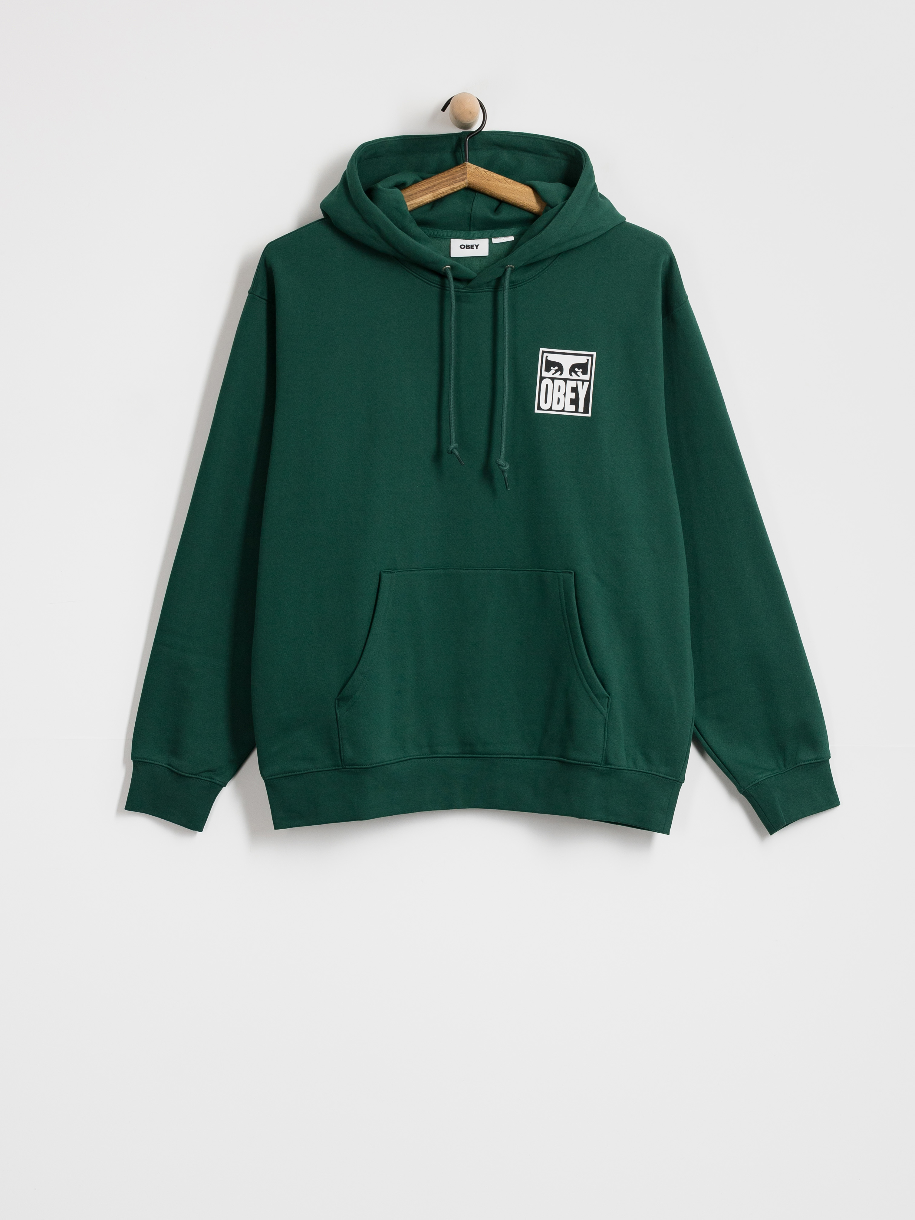 Bluza z kapturem OBEY Eyes Icon HD (rainforest)