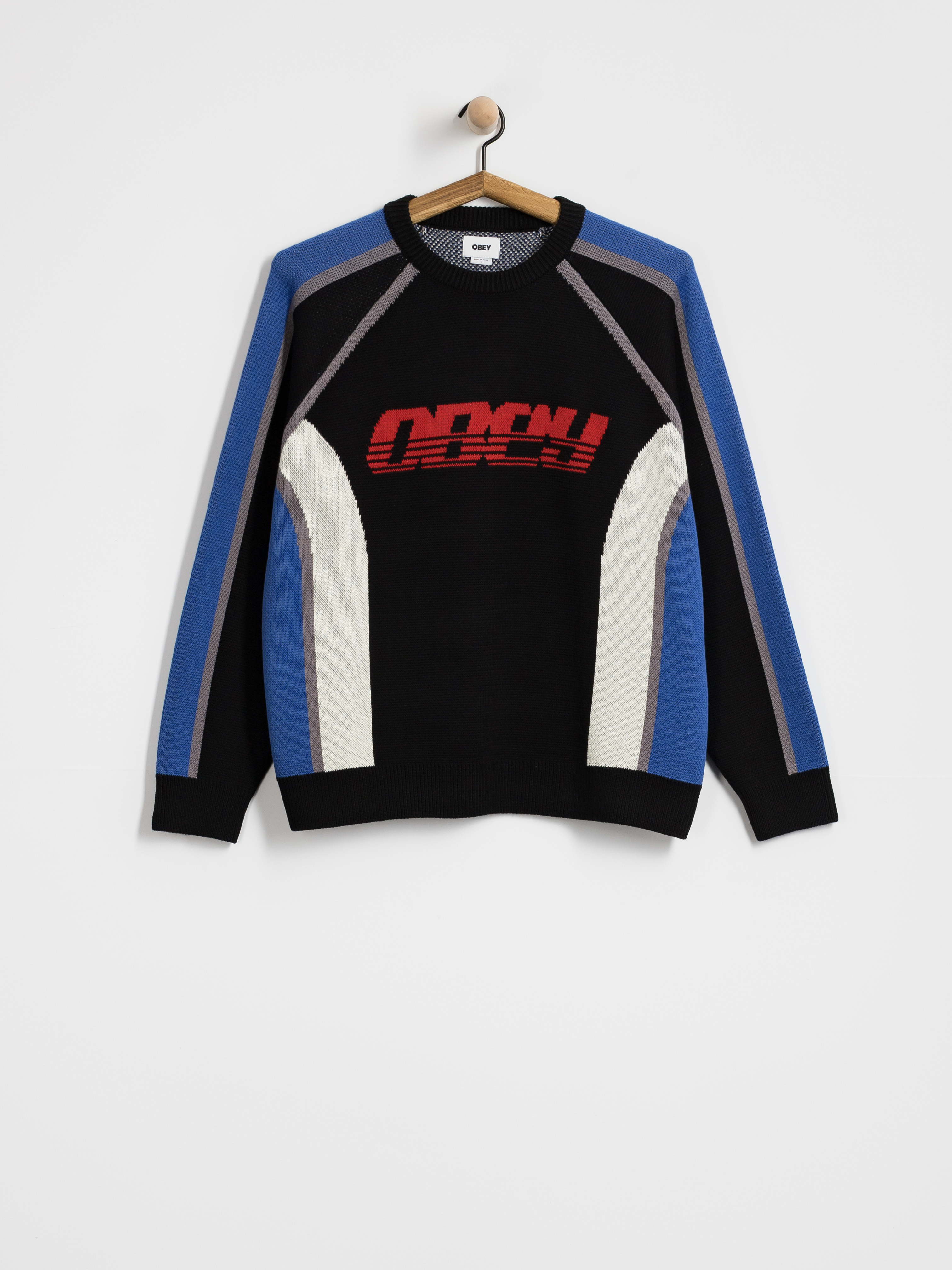 Sweter OBEY Estadio (black multi)