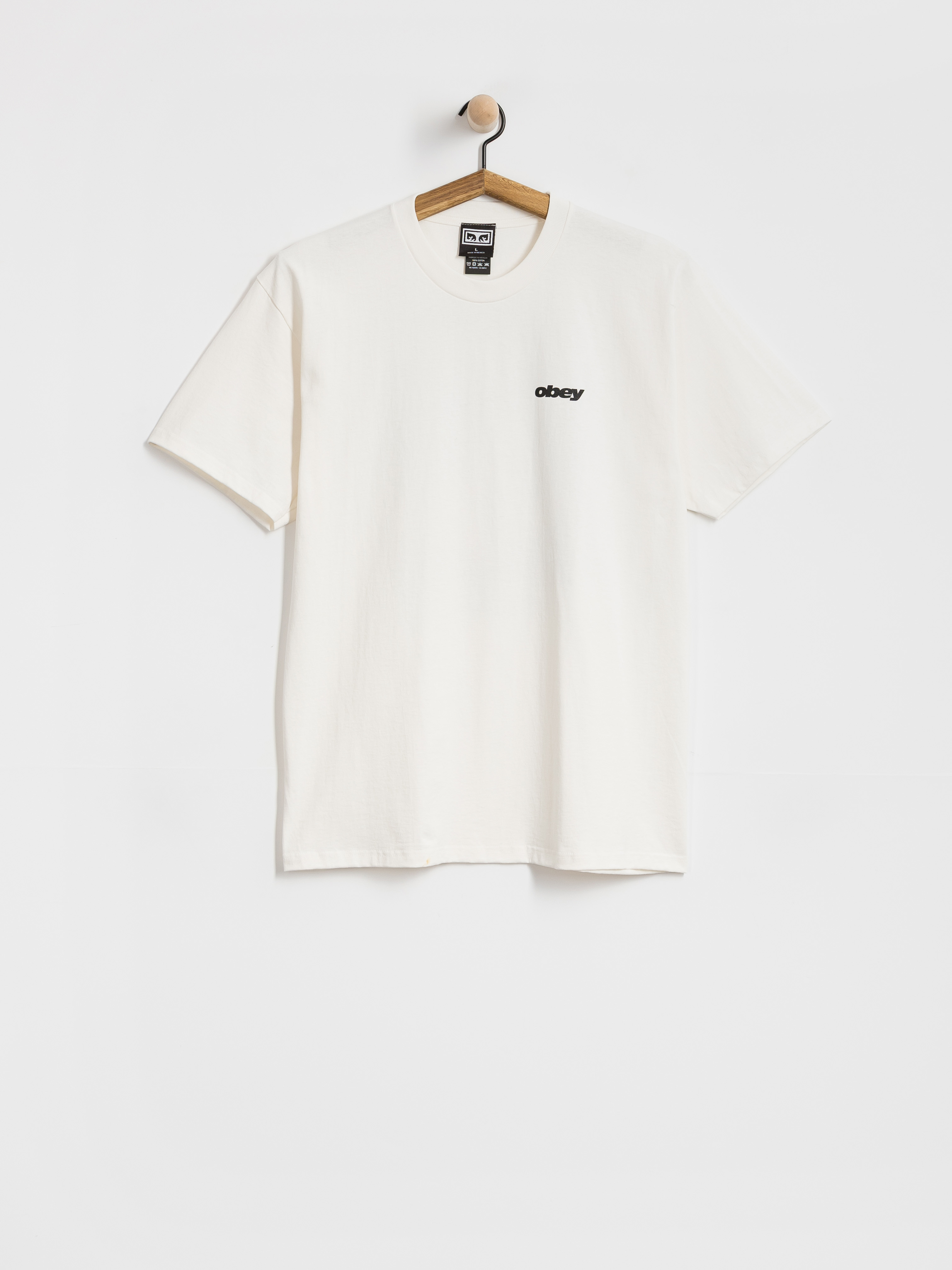 T-shirt OBEY Stronger Together (vintage white)