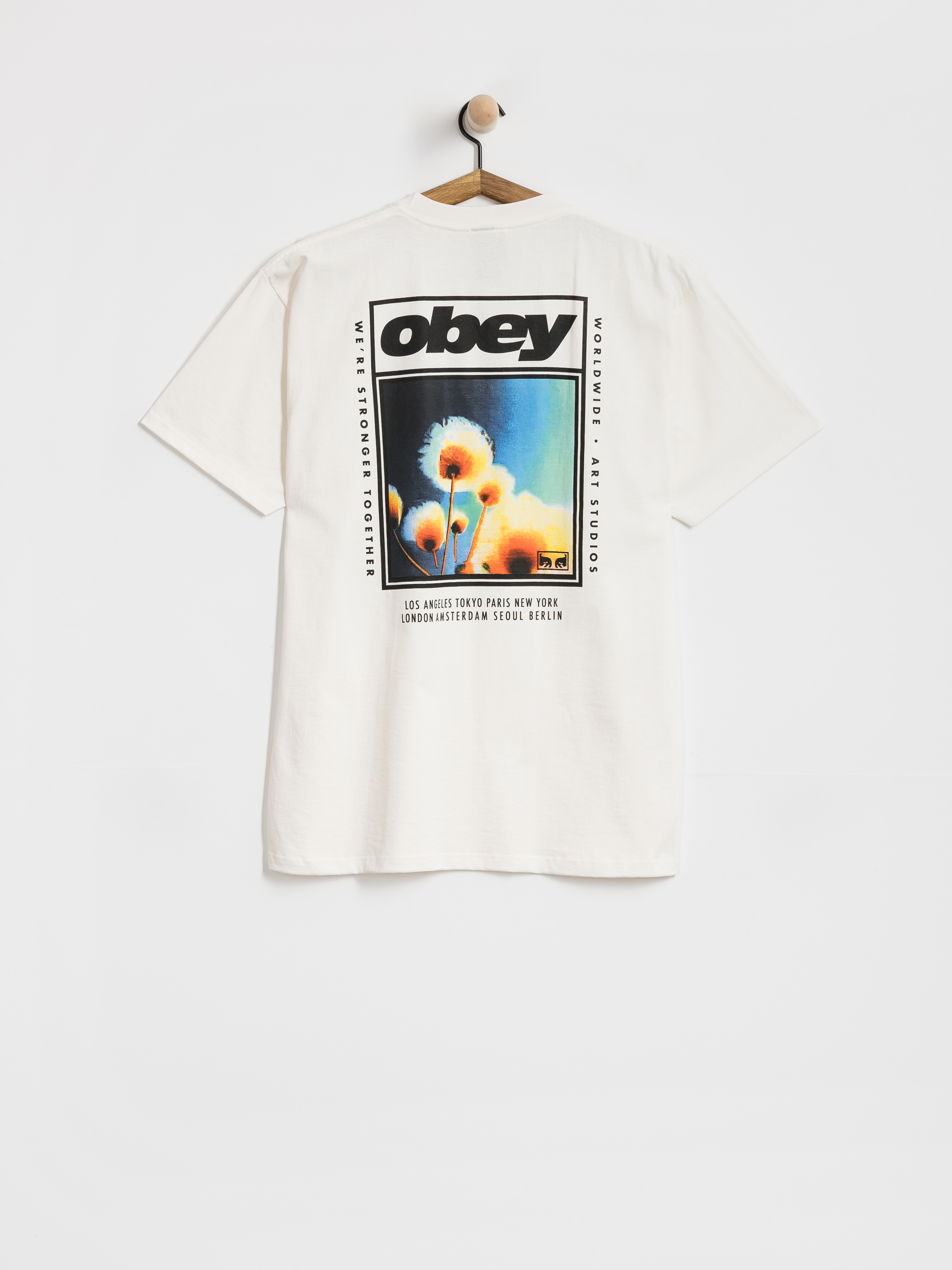 T-shirt OBEY Stronger Together