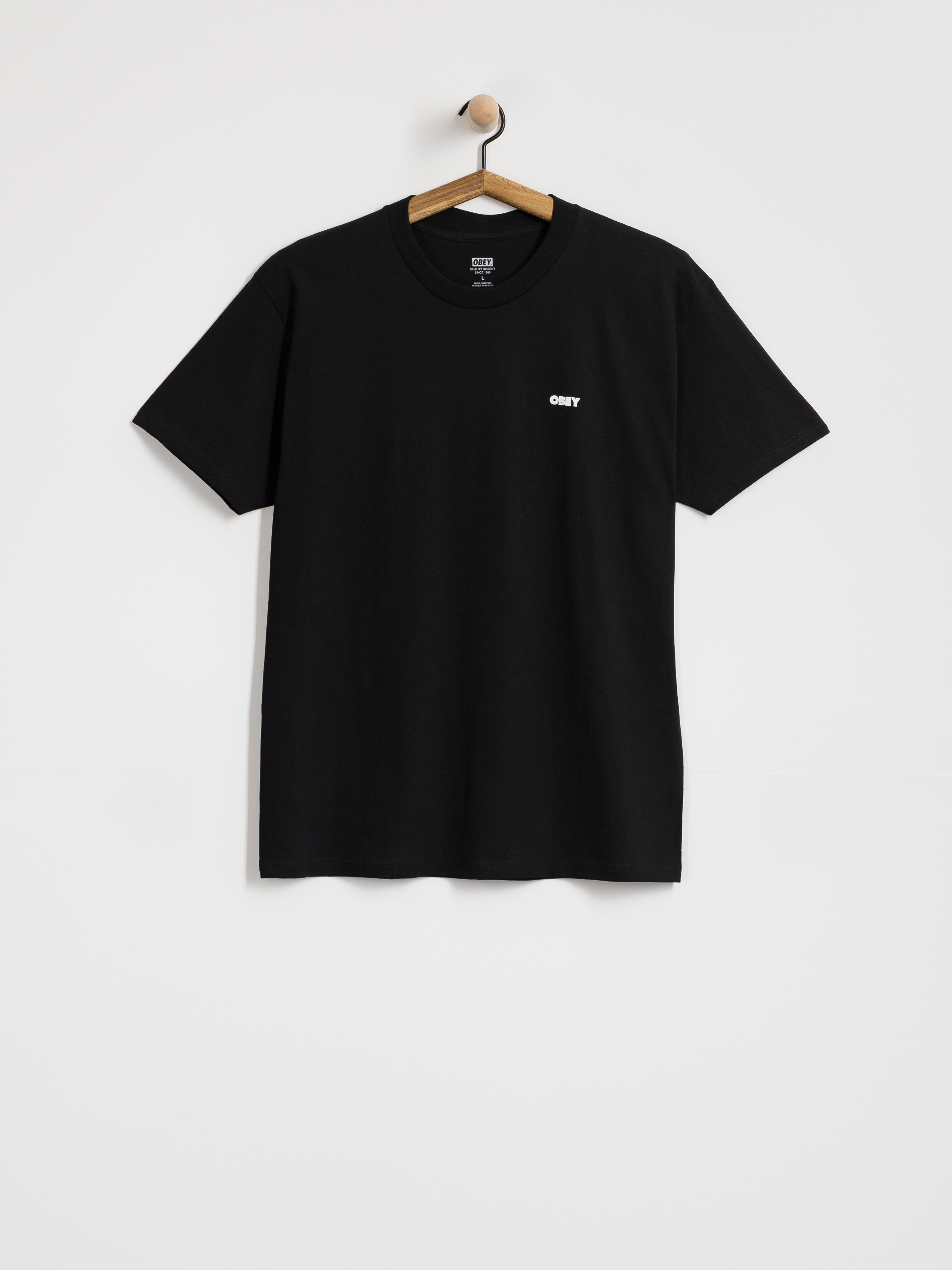 T-shirt OBEY The Medium Is The Message (black)