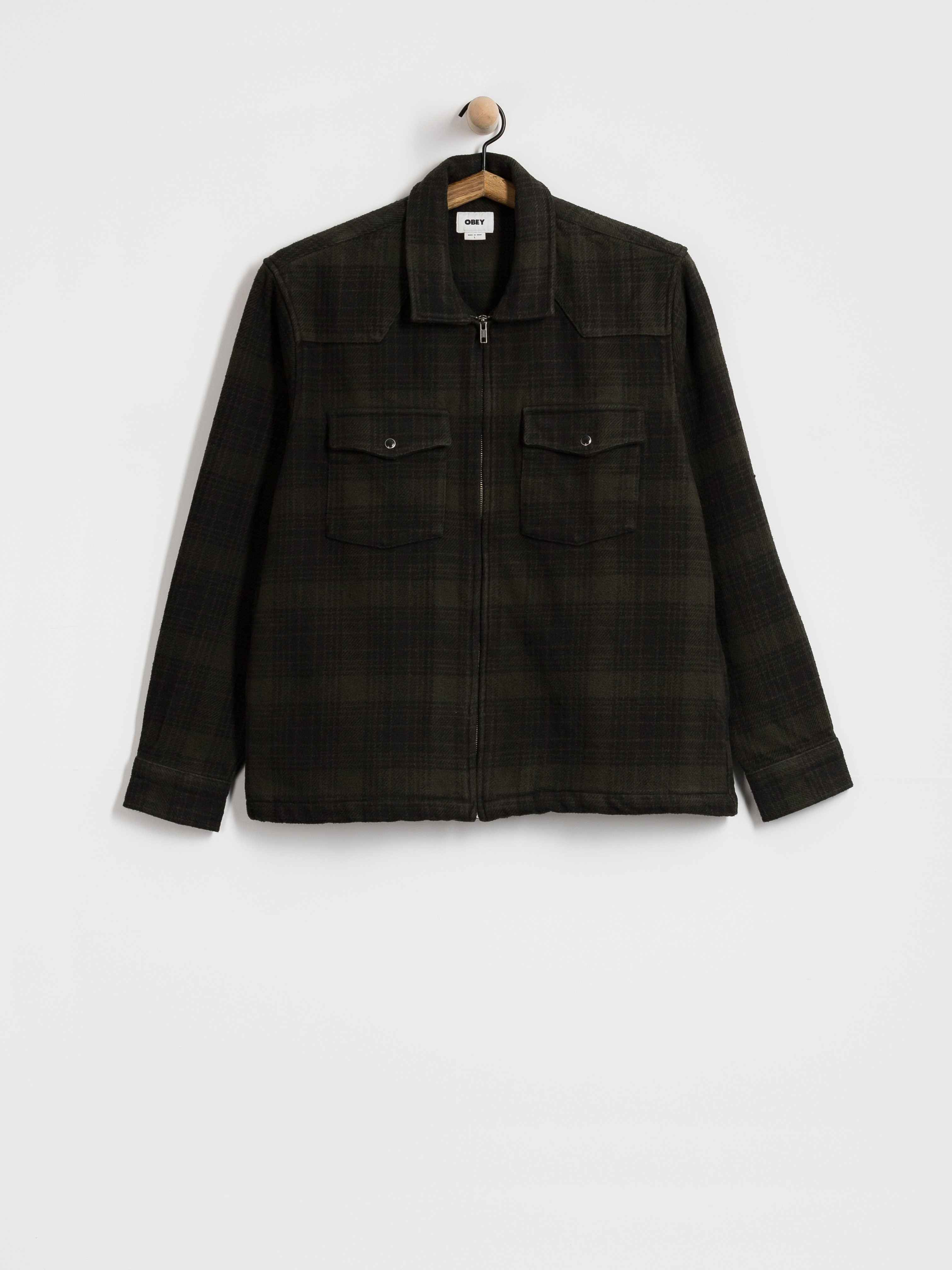 Kurtka OBEY Willie Zip Shirt