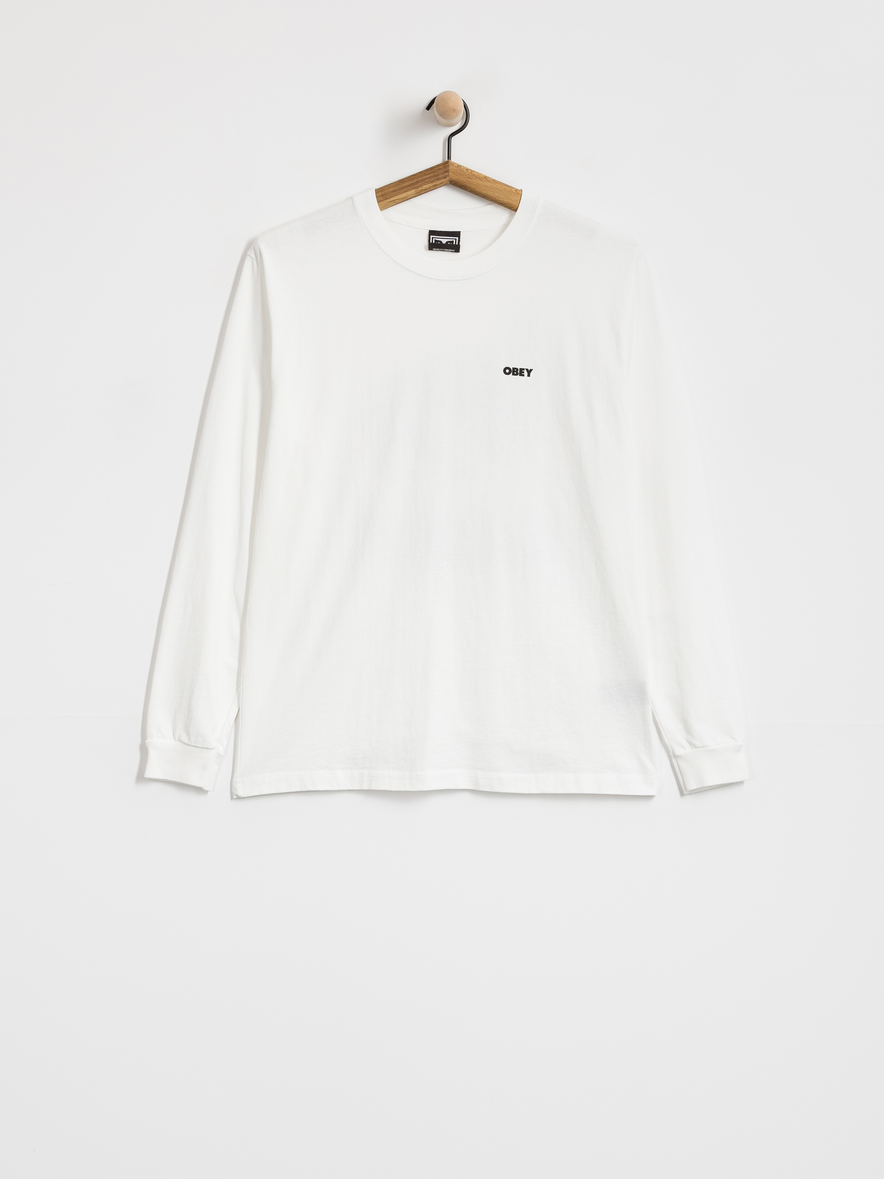 Longsleeve OBEY Quarter Eye Icon (pigment vintage white)