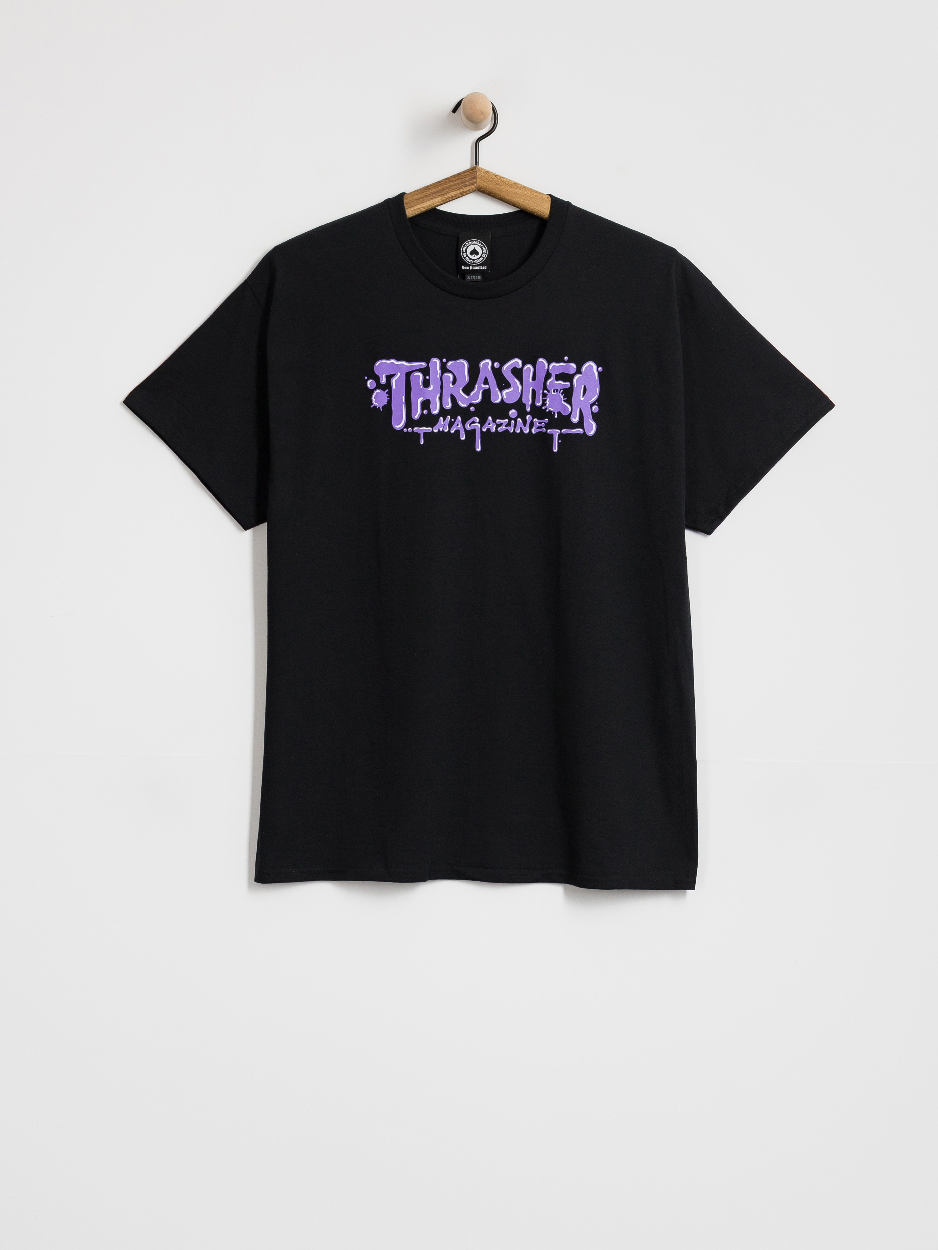 T-shirt Thrasher Wet (paint black)