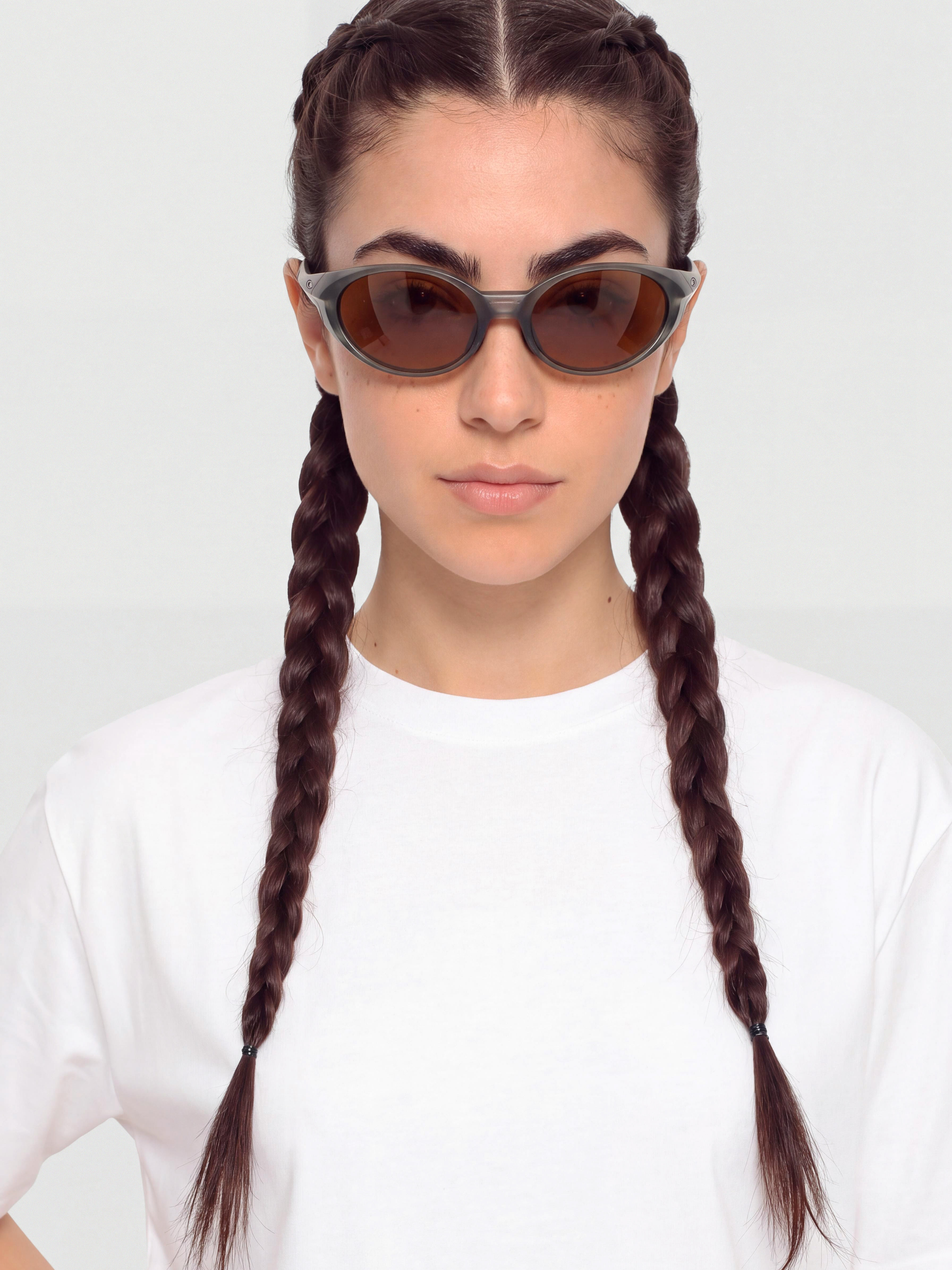 Okulary przeciwsłoneczne Oakley Eye Jacket Redux (prizm brown gradient lenses/matte olive ink frame)