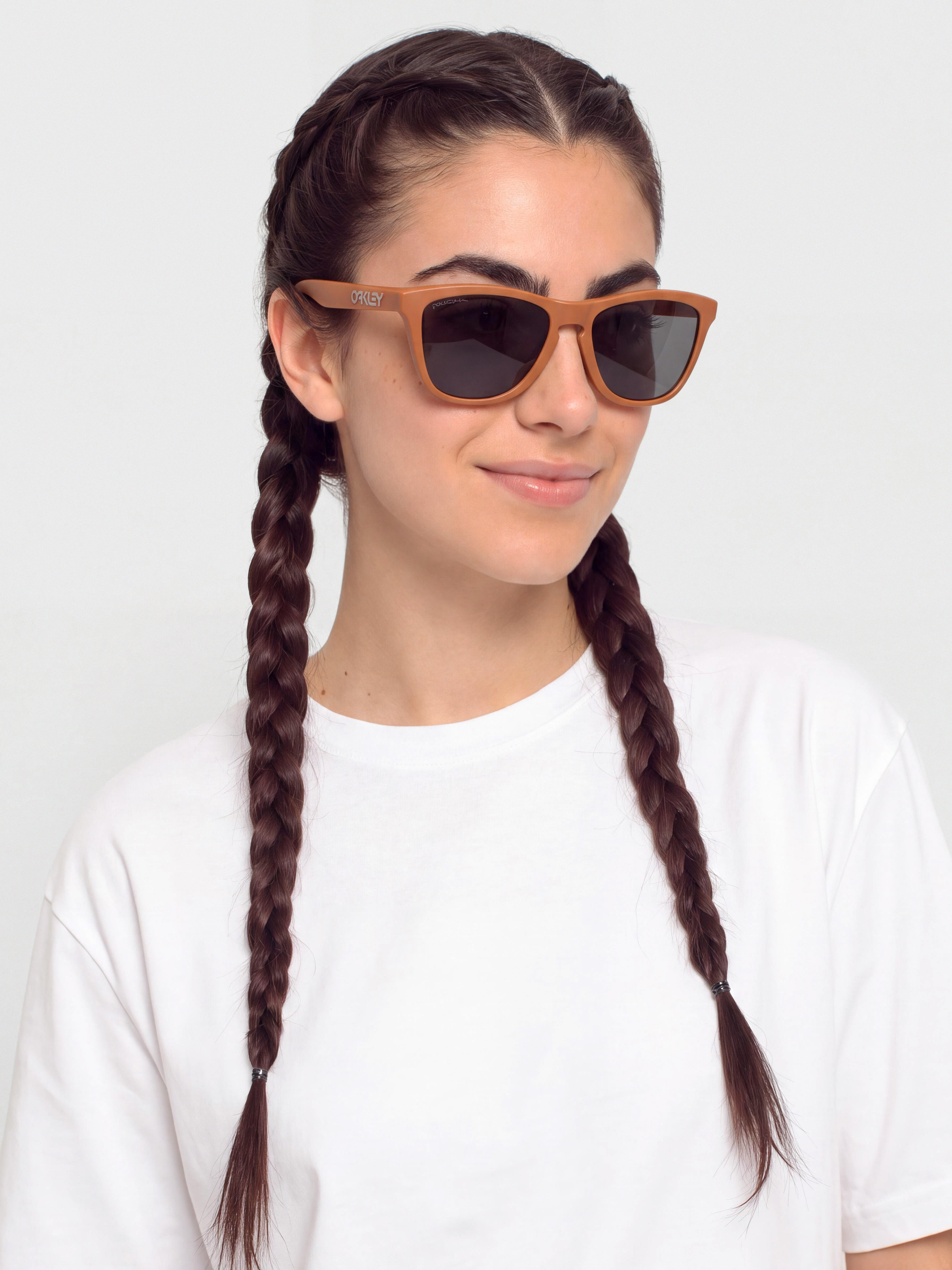 Okulary przeciwsłoneczne Oakley Frogskins (matte ginger/prizm grey)