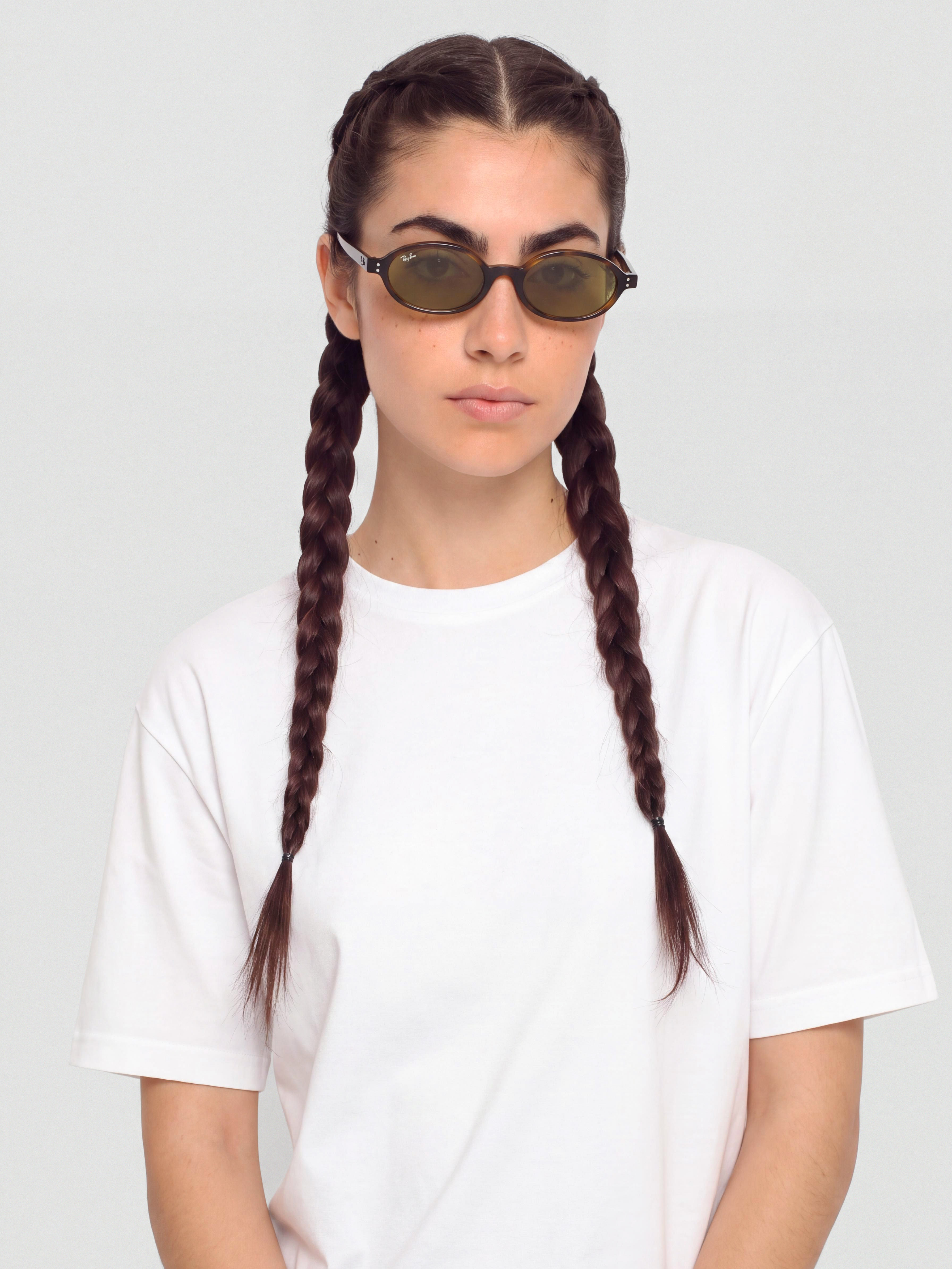 Okulary przeciwsłoneczne Ray-Ban Khal (polerowany havana/zielony)