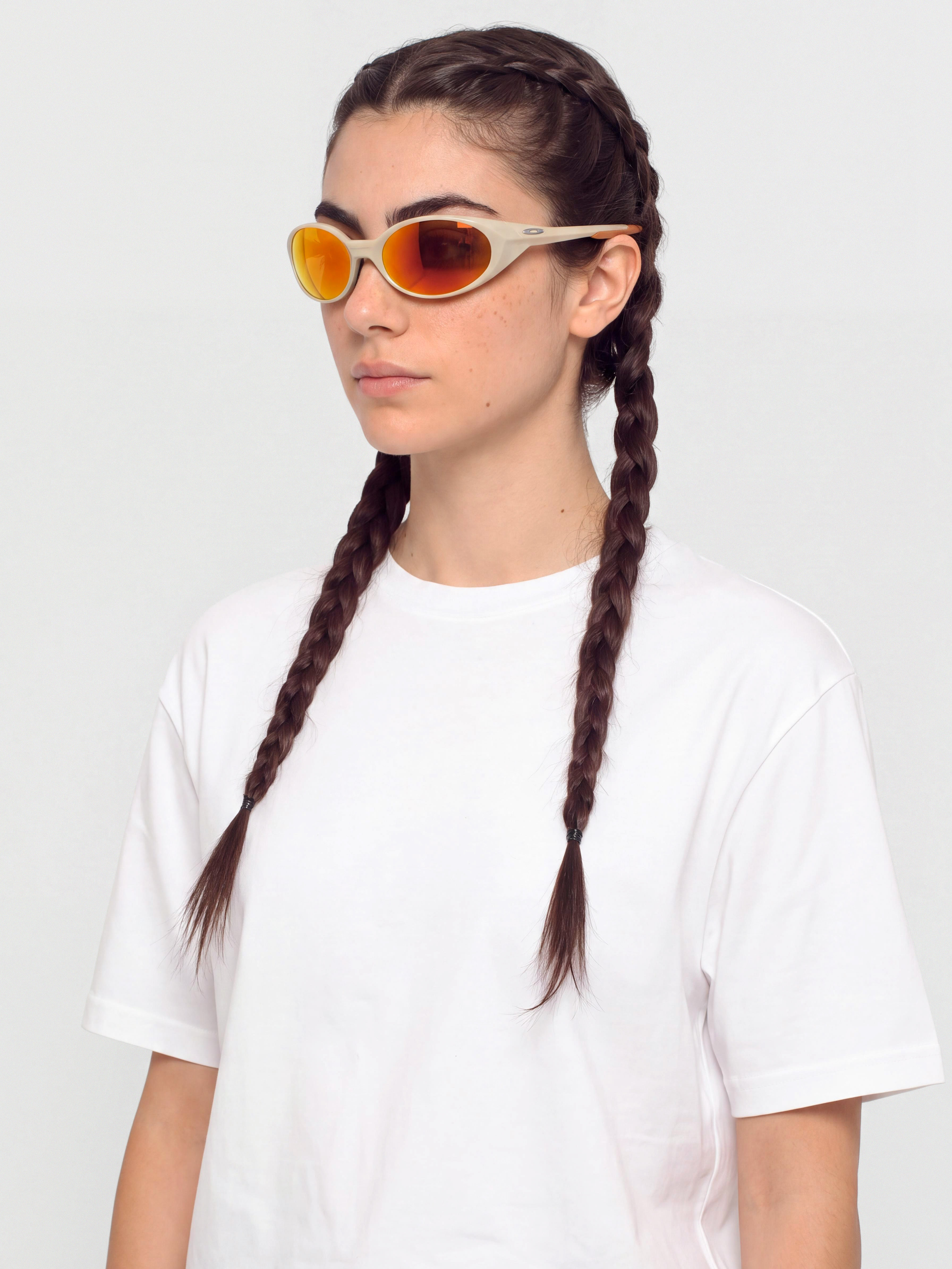 Okulary przeciwsłoneczne Oakley Eye Jacket Redux (prizm ruby polarized lenses/sandstorm frame)