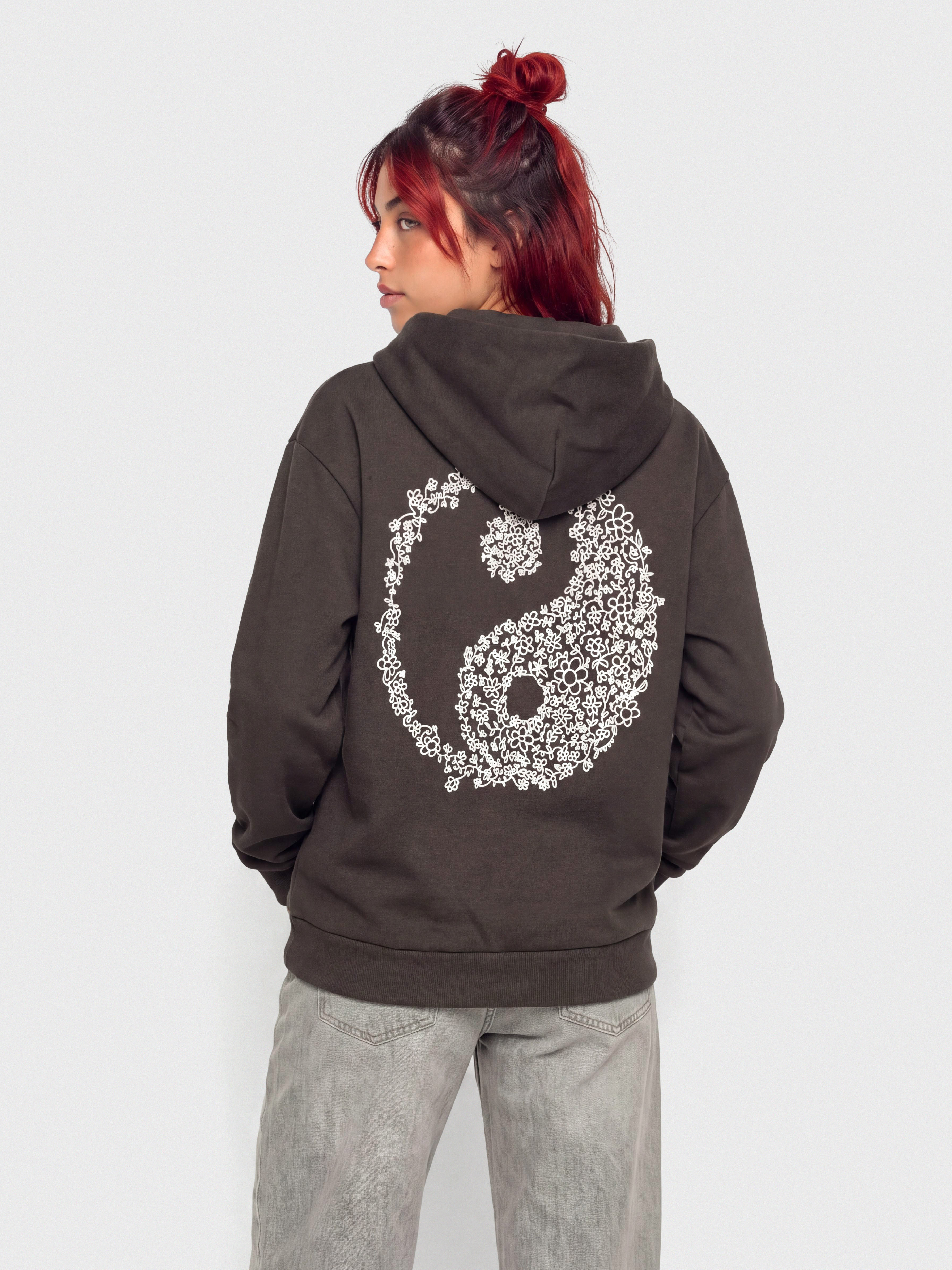 Bluza z kapturem Vans Yin And Yang HD Wmn