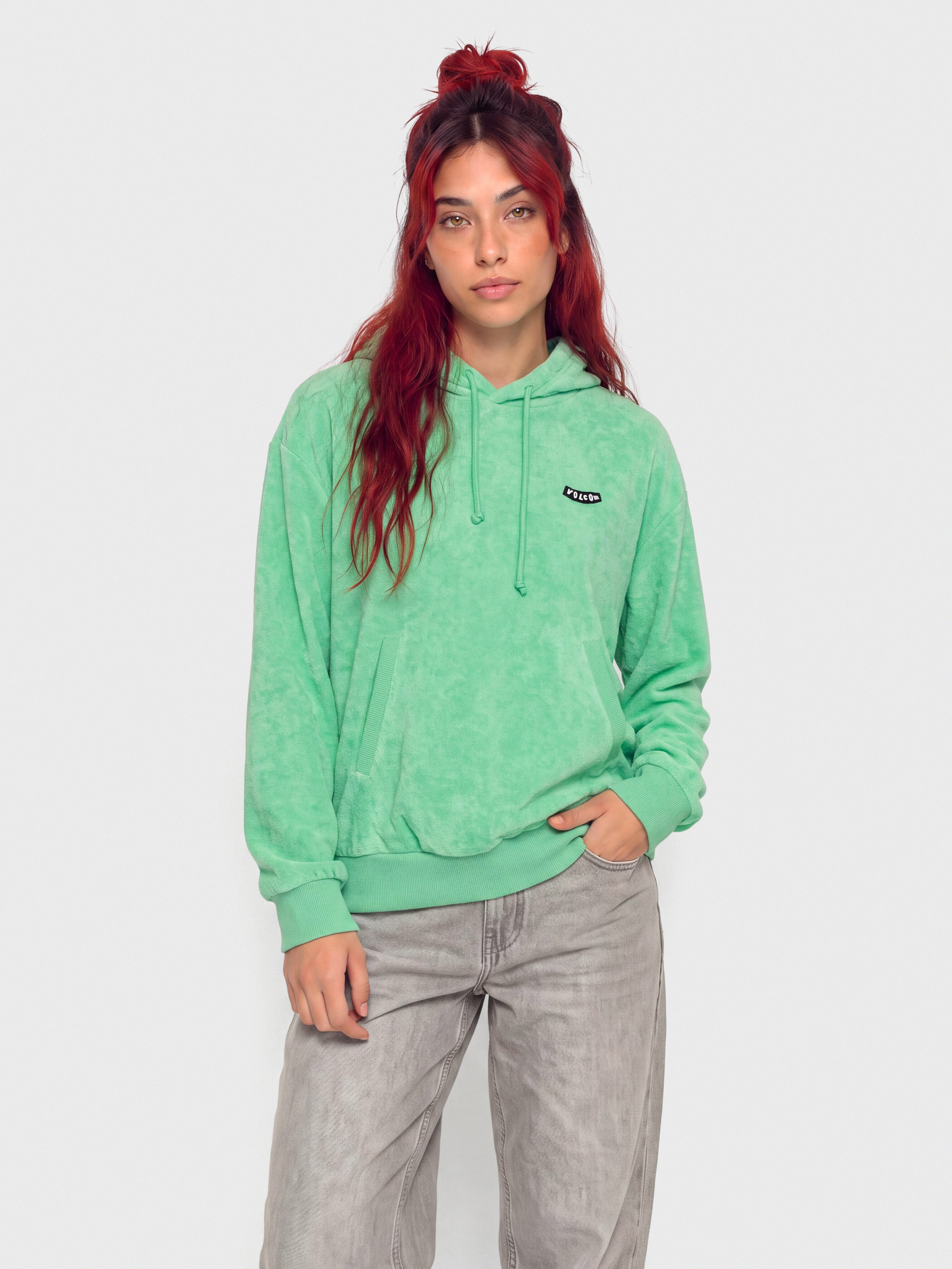 Bluza z kapturem Volcom Sweeterry HD Wmn (jade)