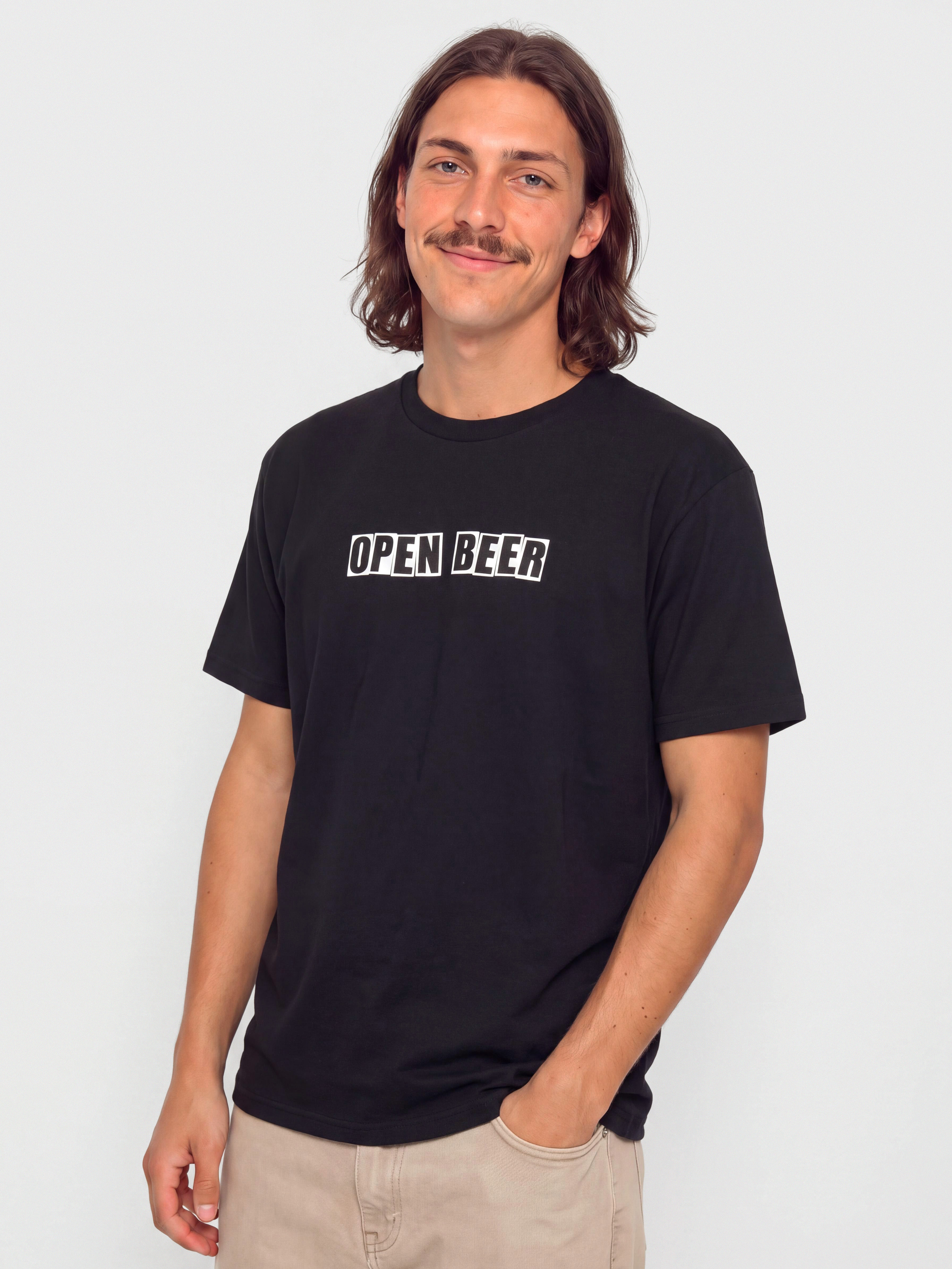 T-shirt Baker Open Beer