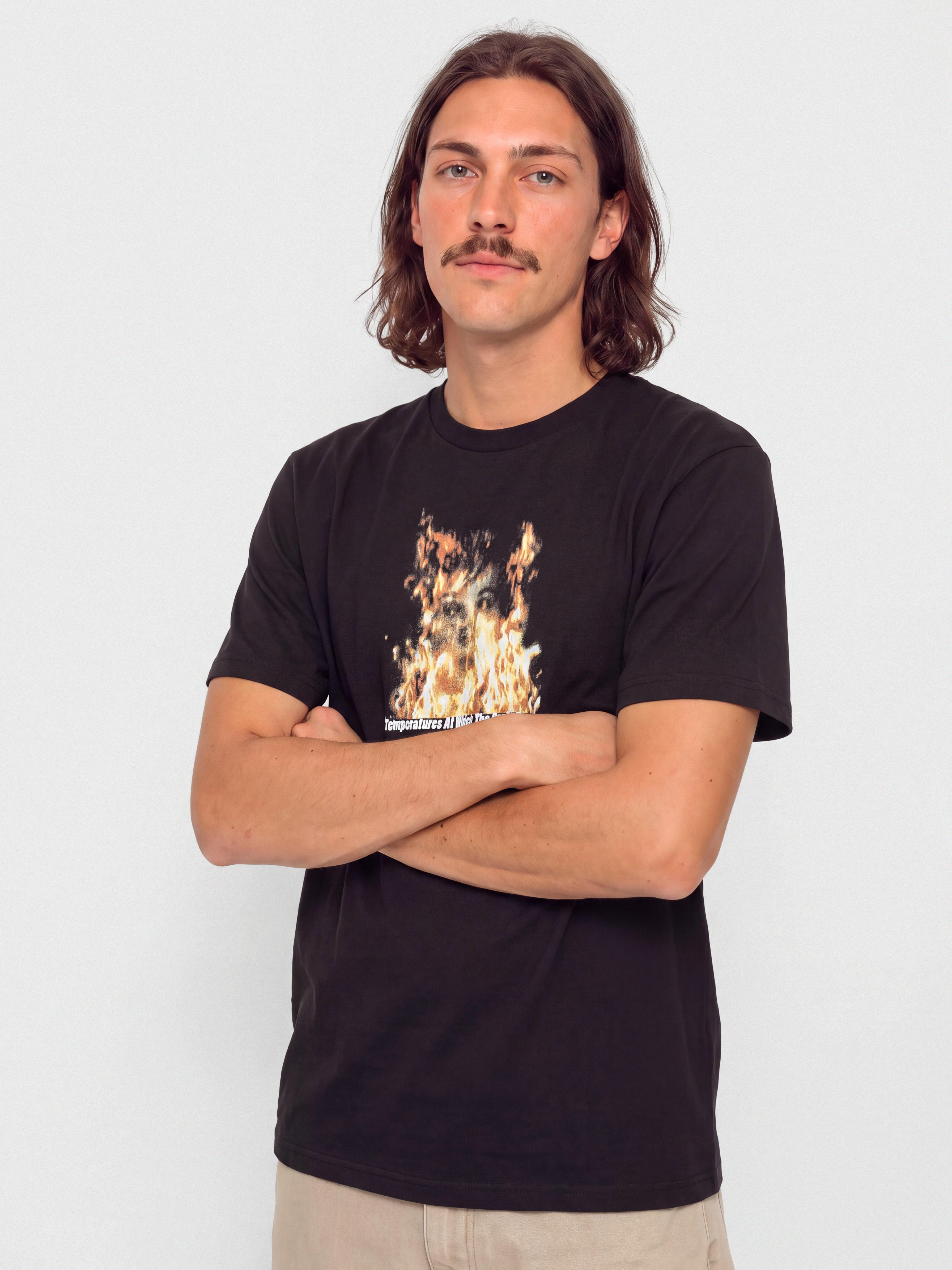 T-shirt Hockey Temperatures (black)