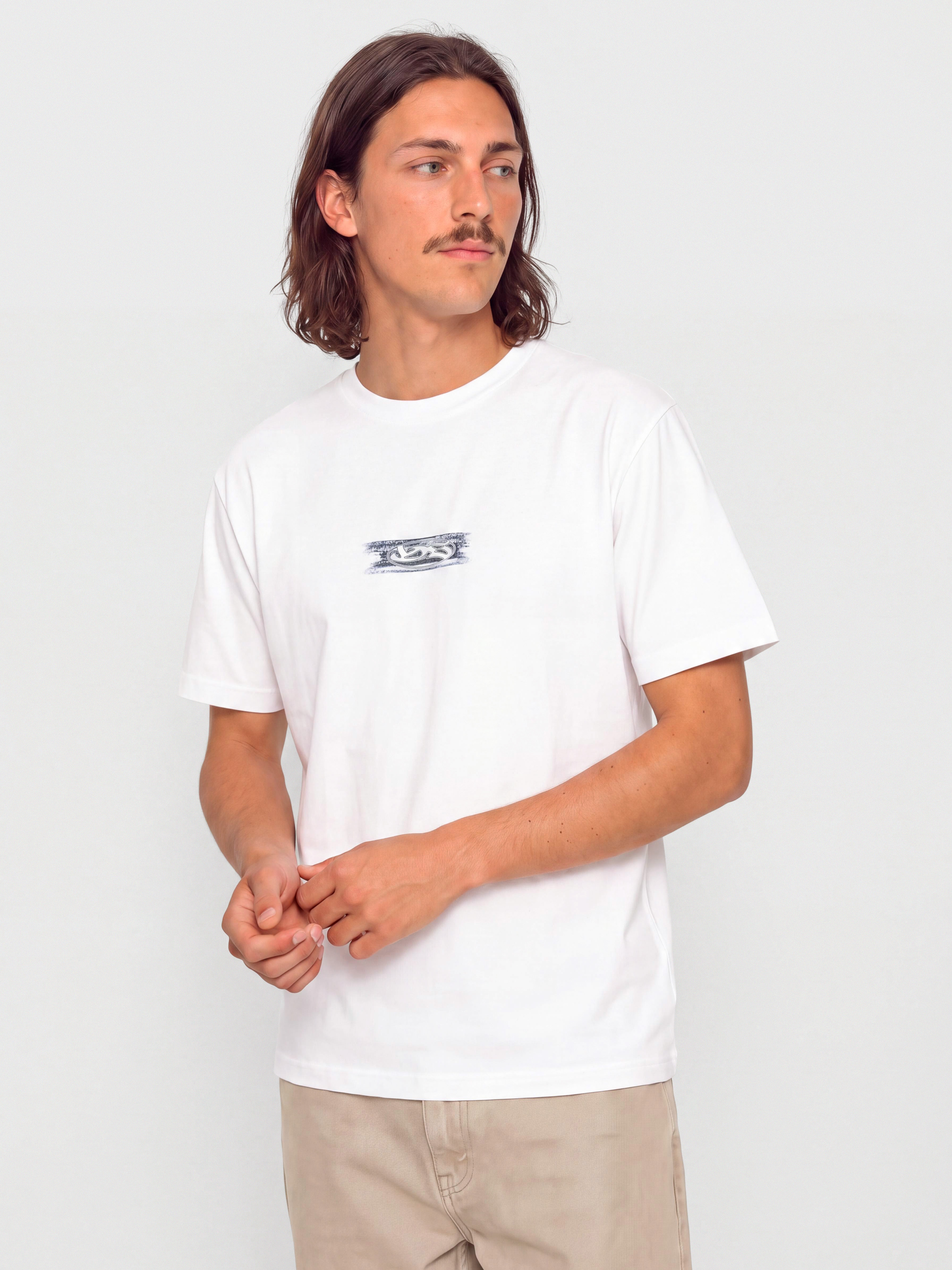 T-shirt Yardsale Tiedye Cool Waters (white)