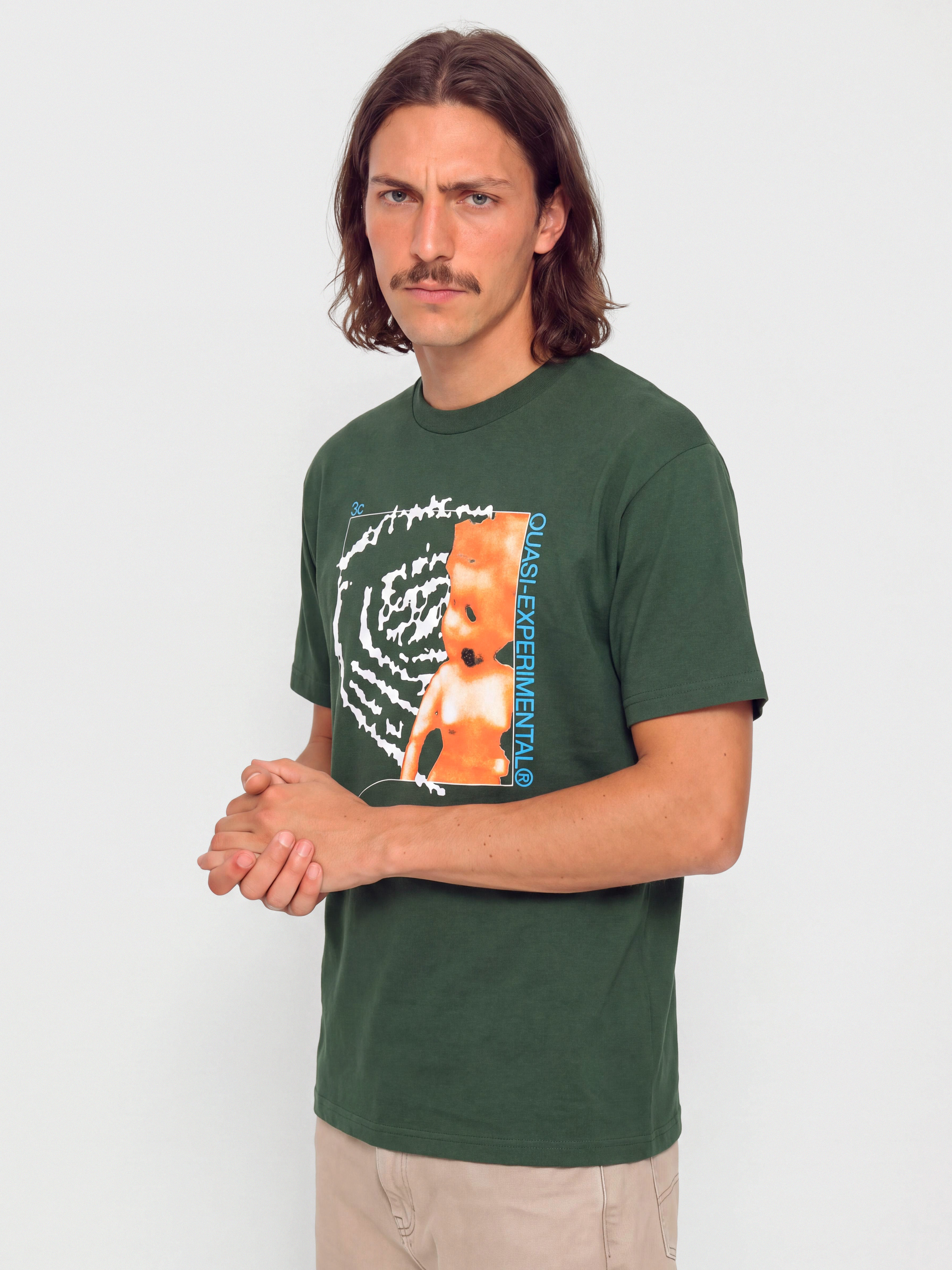 T-shirt Quasi Skateboards Doll Face (forest)