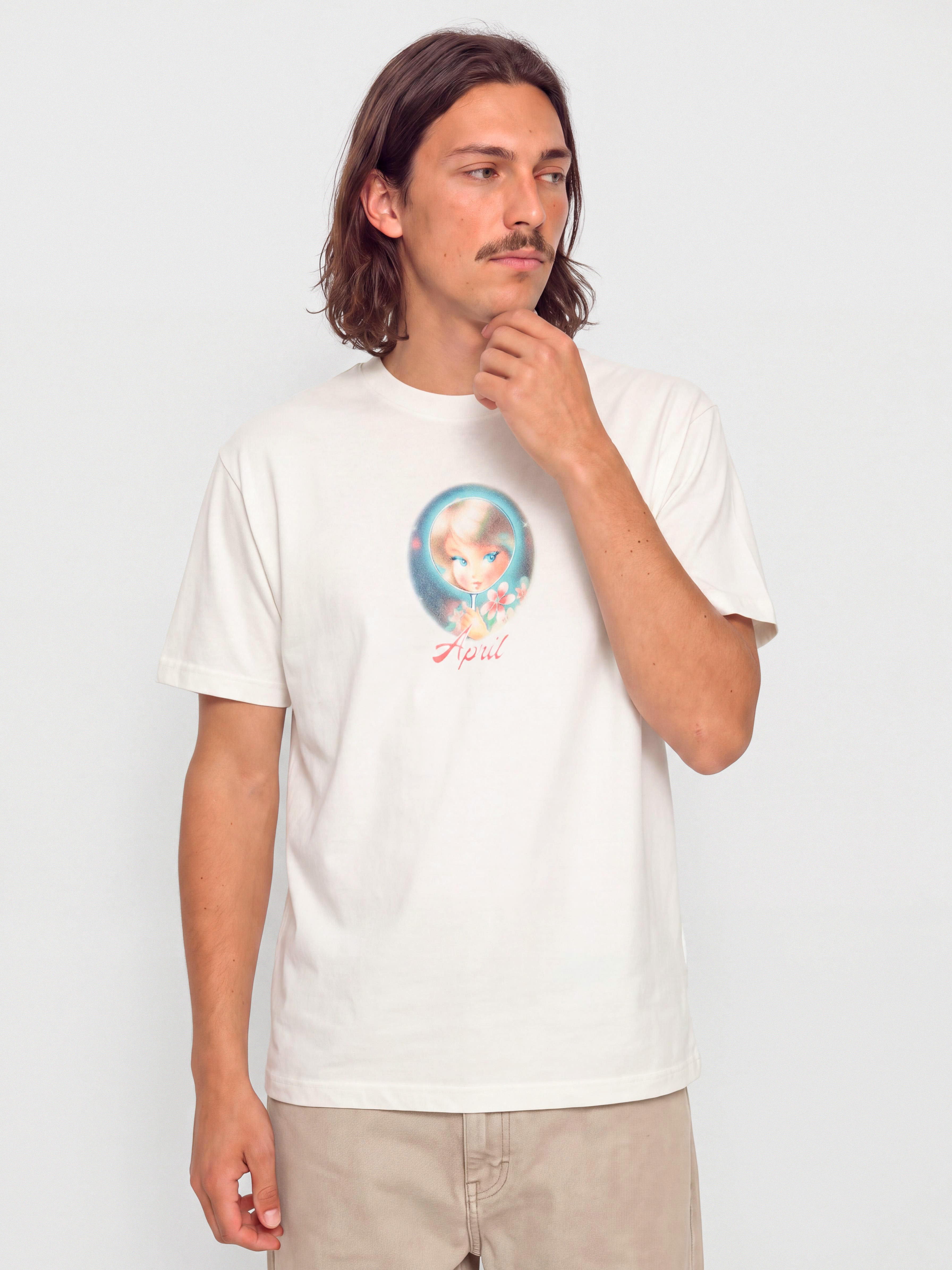 T-shirt April Skateboards Vanity (white)