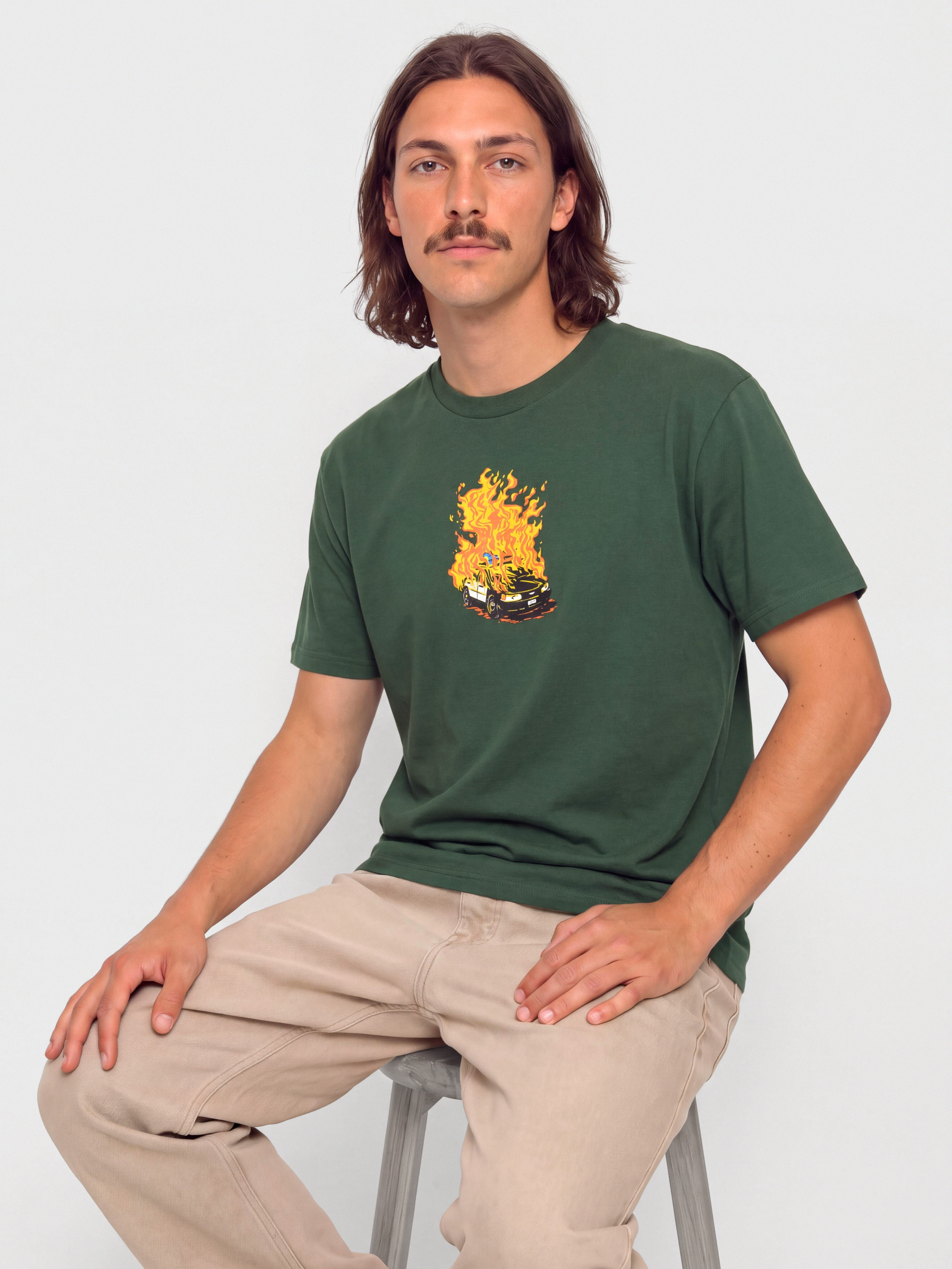 T-shirt Real Pig Roast (forest)