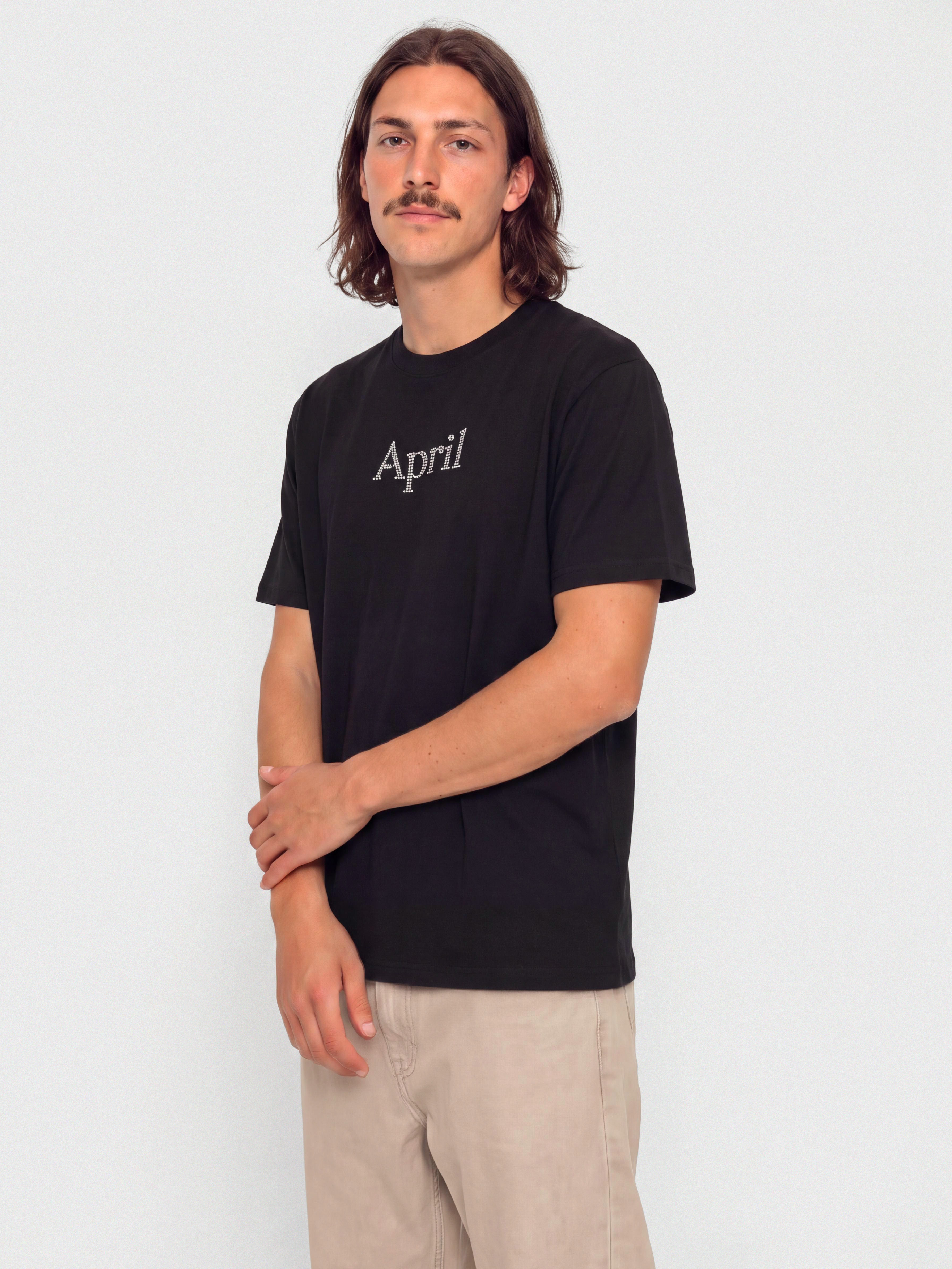 T-shirt April Skateboards Rhinestone