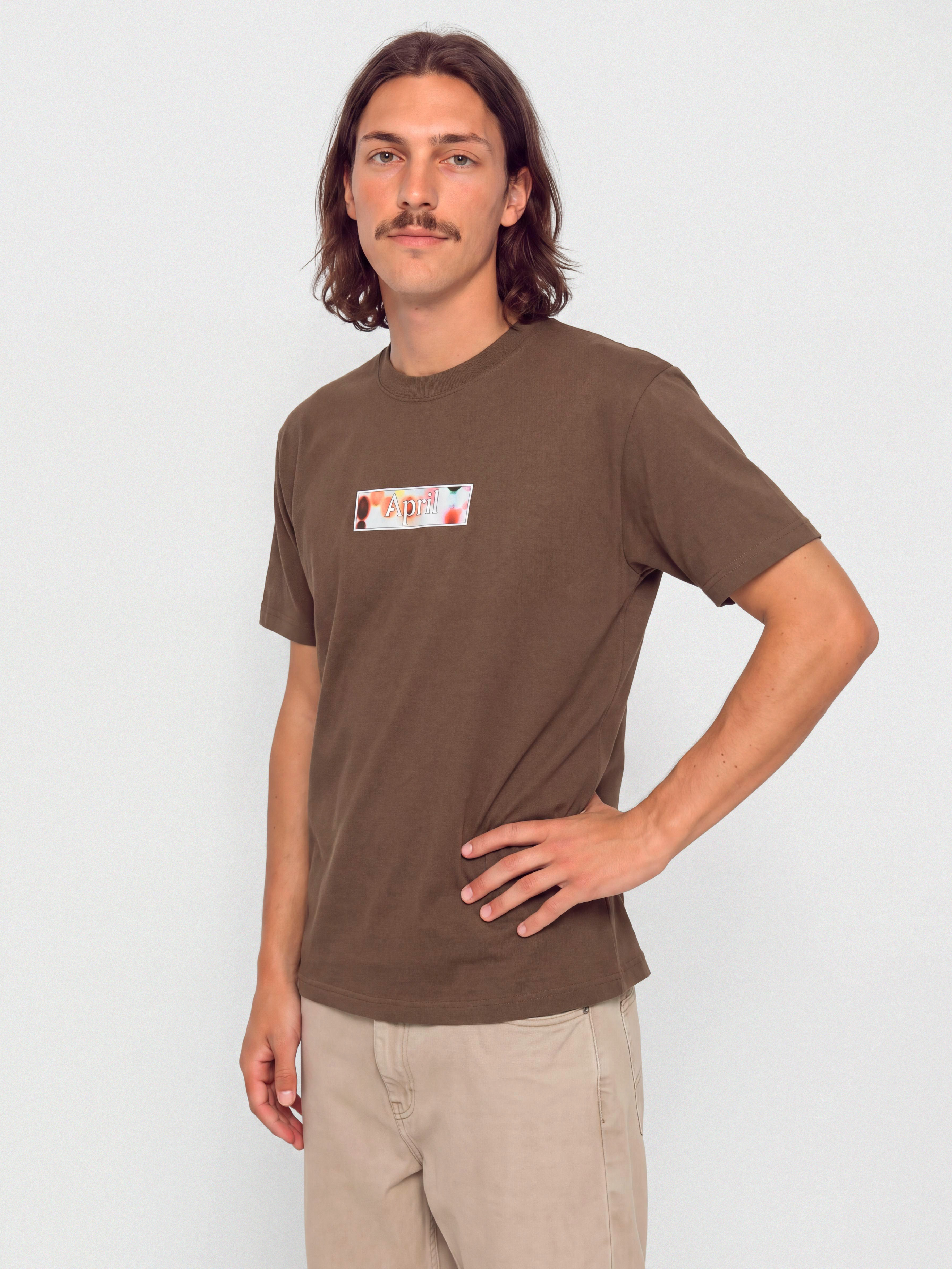 T-shirt April Skateboards Genes (brown)