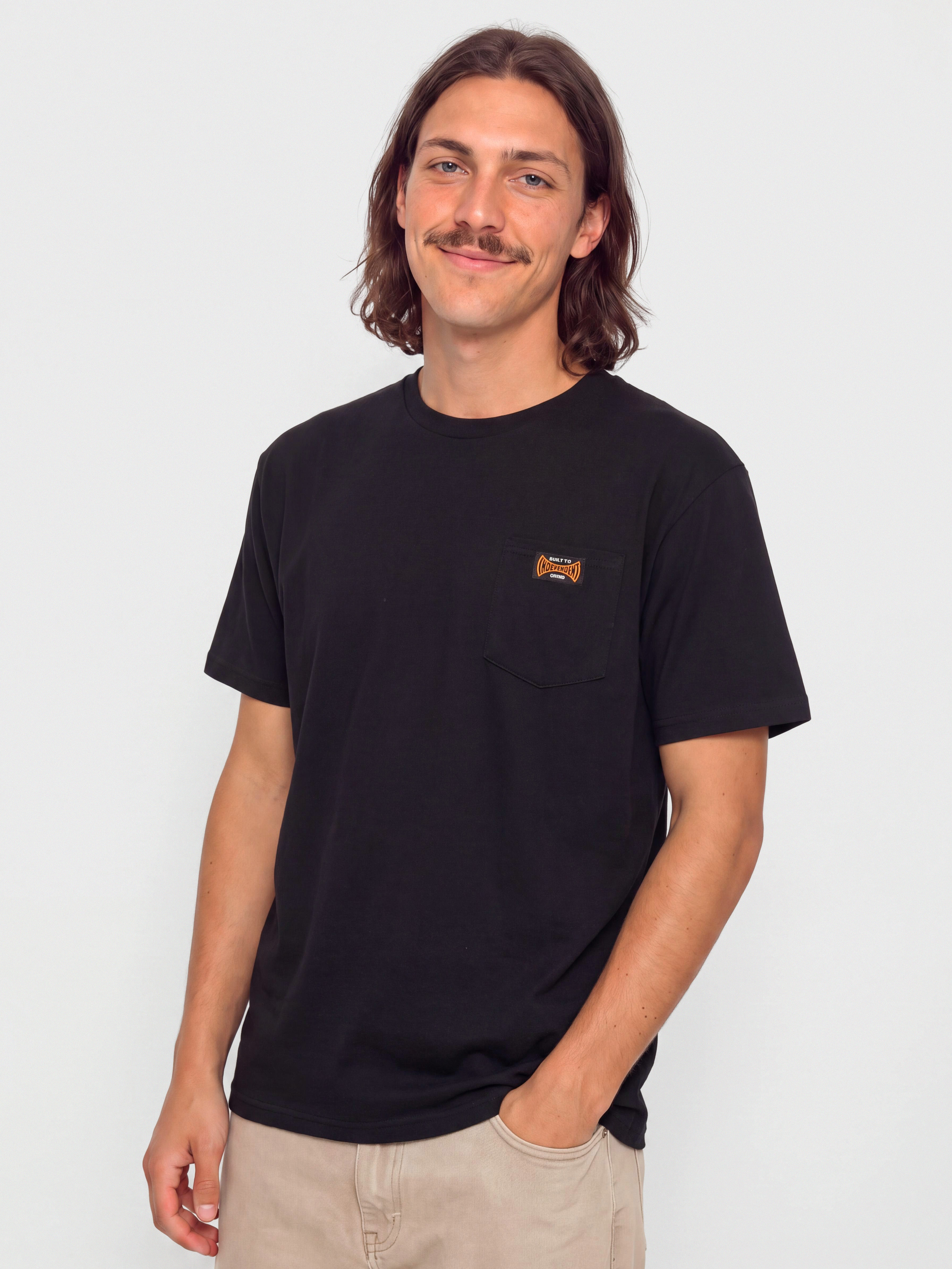 T-shirt Independent Built To Grind Pocket (black)