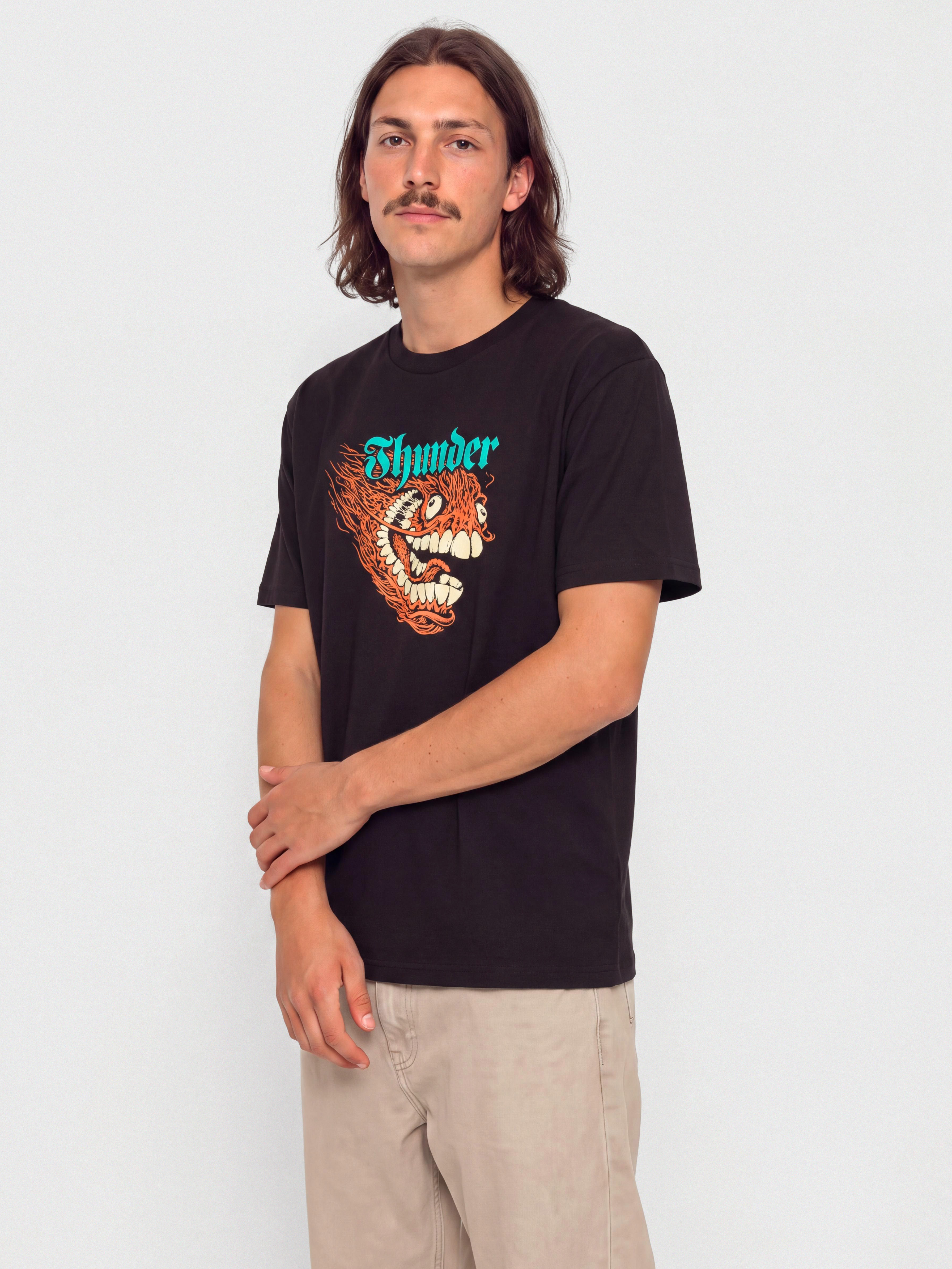 T-shirt Thunder Screaming Grimple (black)