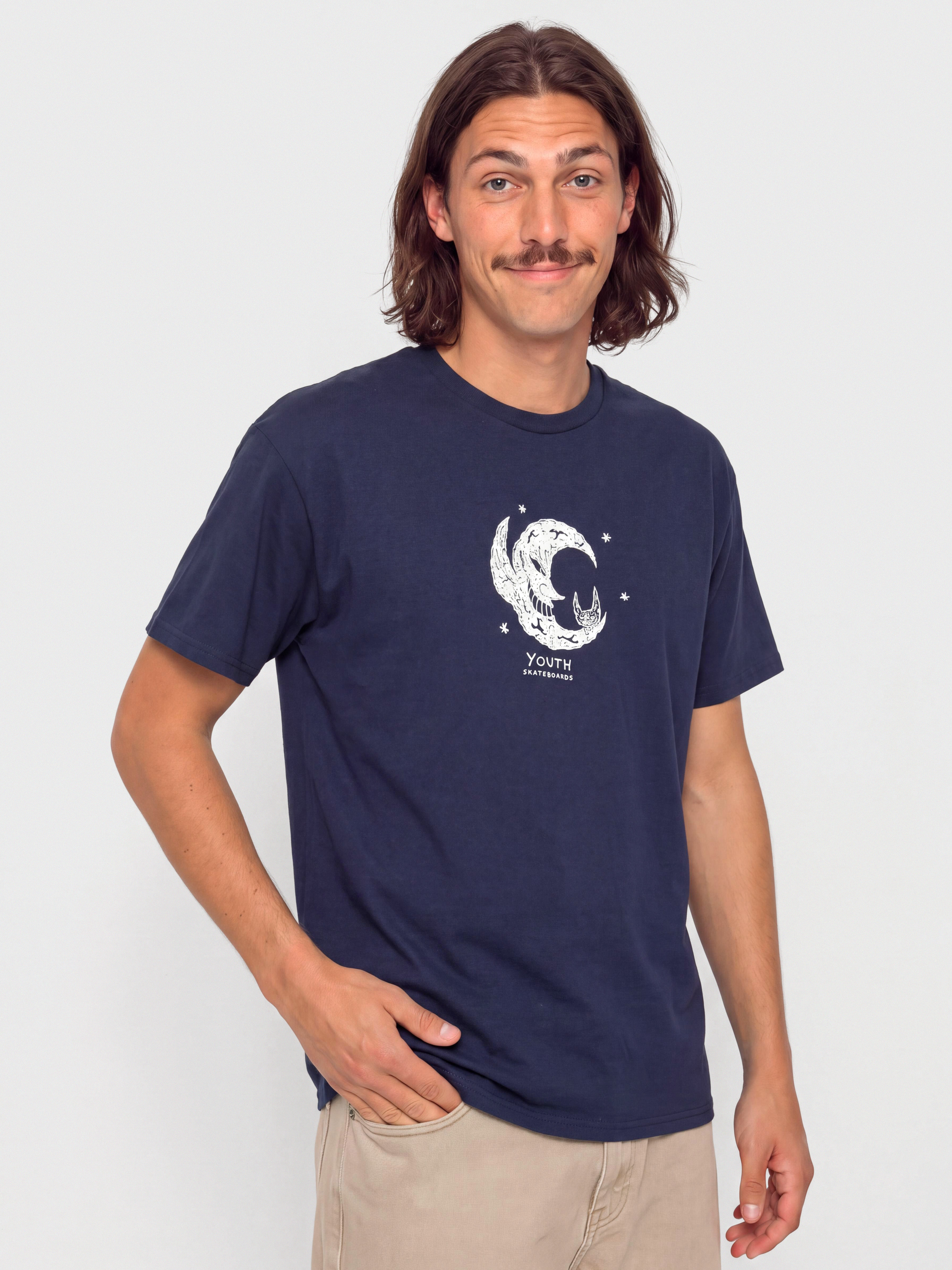 T-shirt Youth Skateboards Moon Goblin (navy)