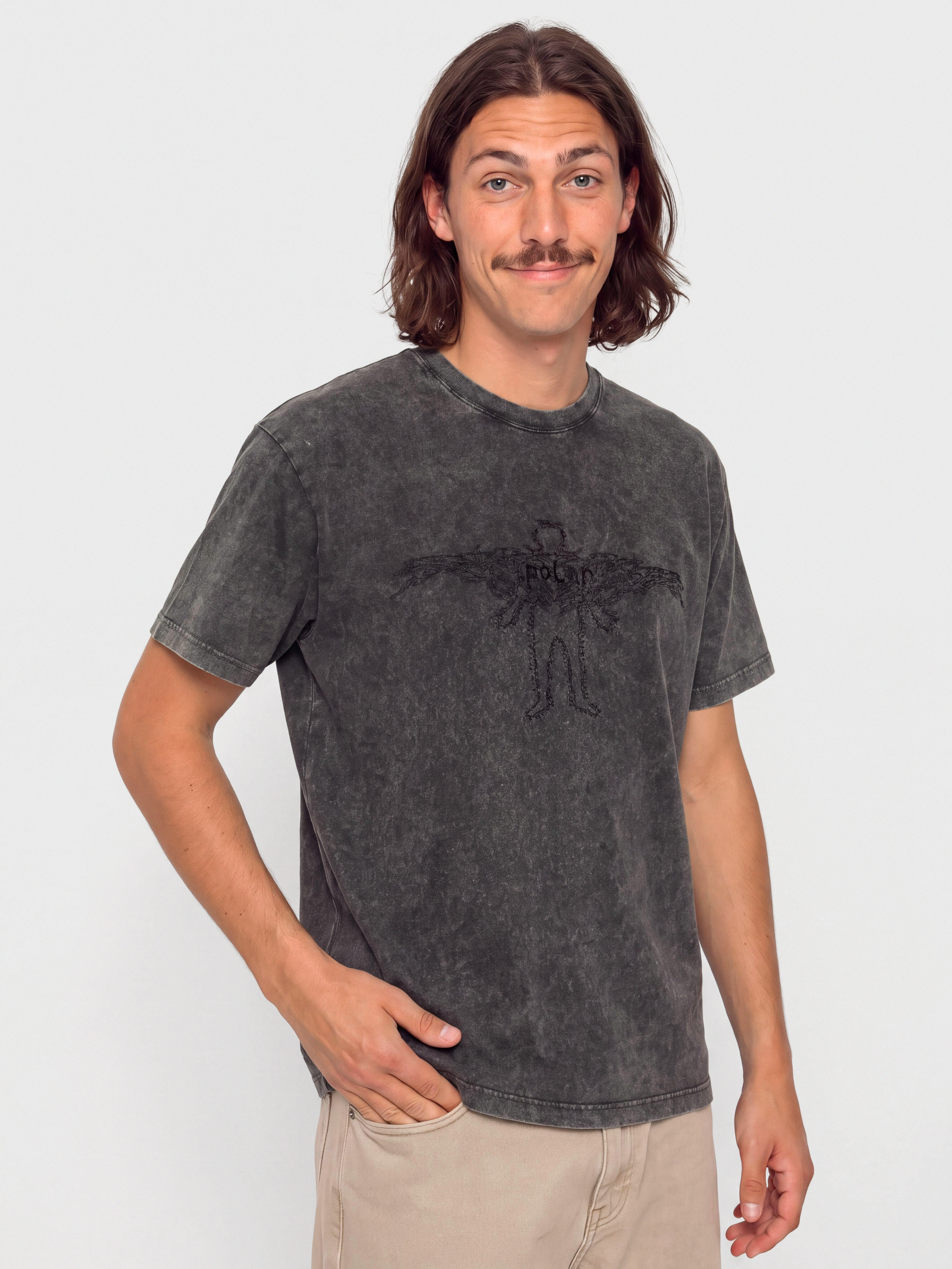 T-shirt Polar Skate Acid Soul (black)