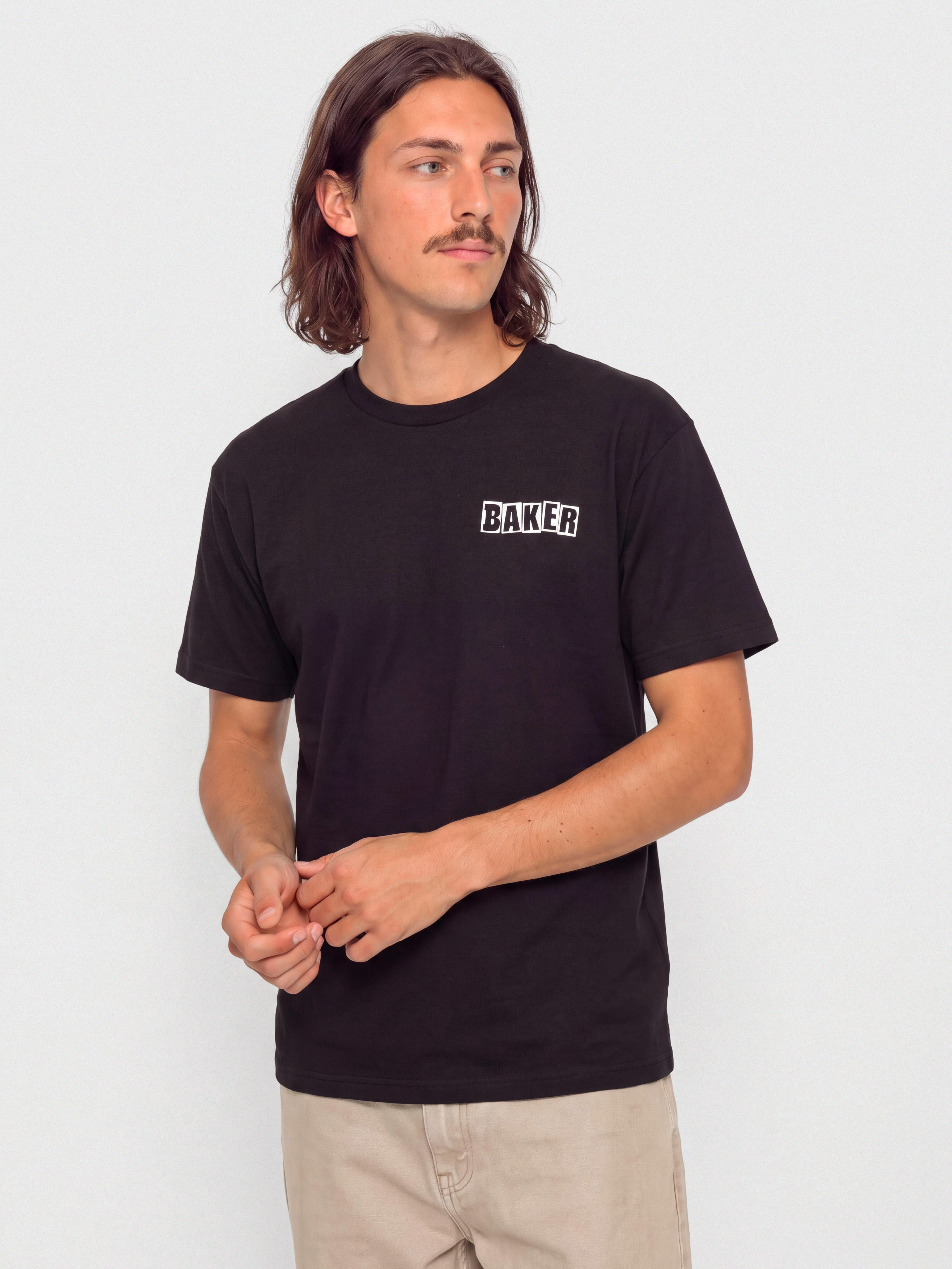T-shirt Baker Uno (black/white)