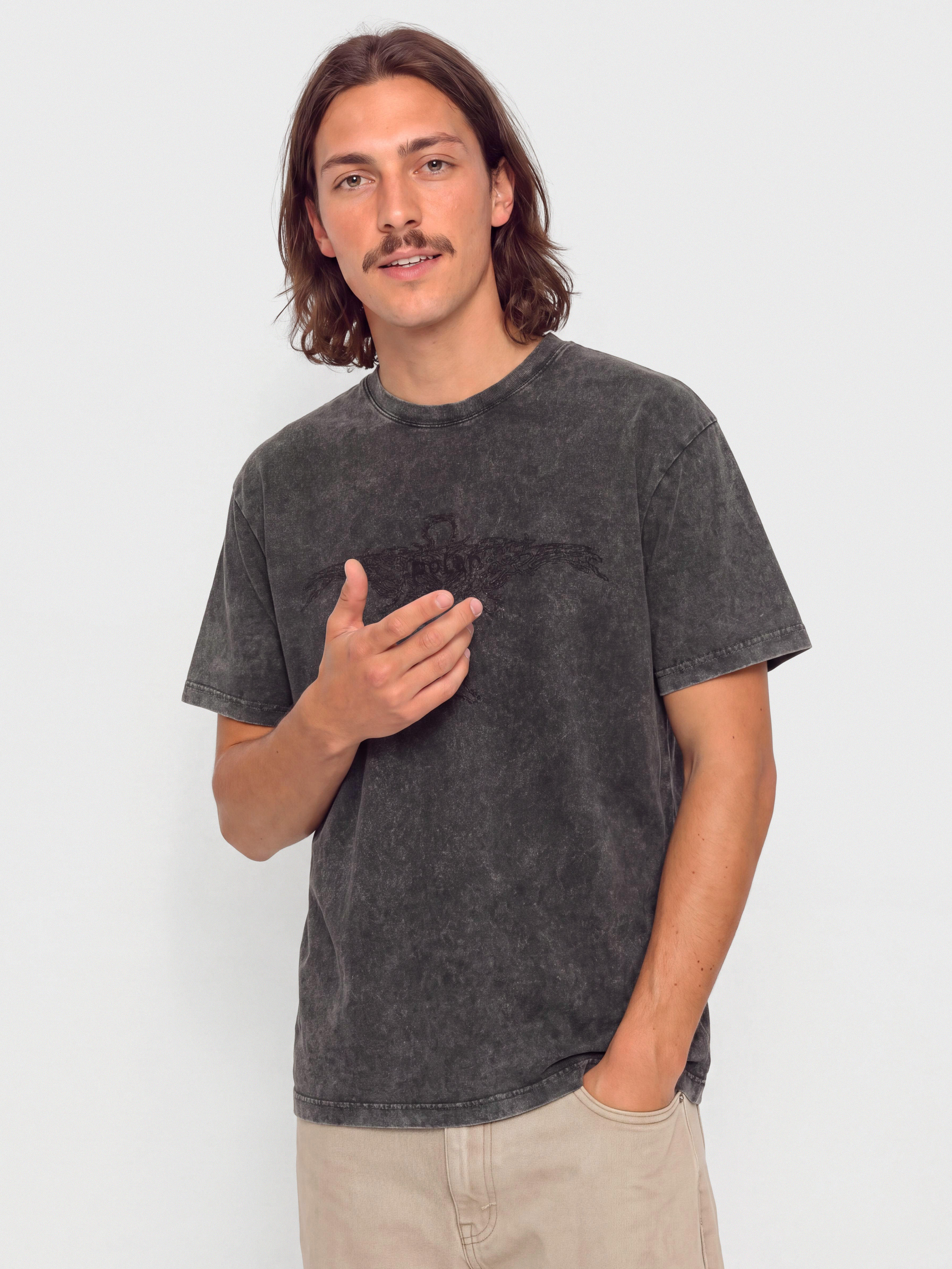 T-shirt Polar Skate Acid Soul (black)