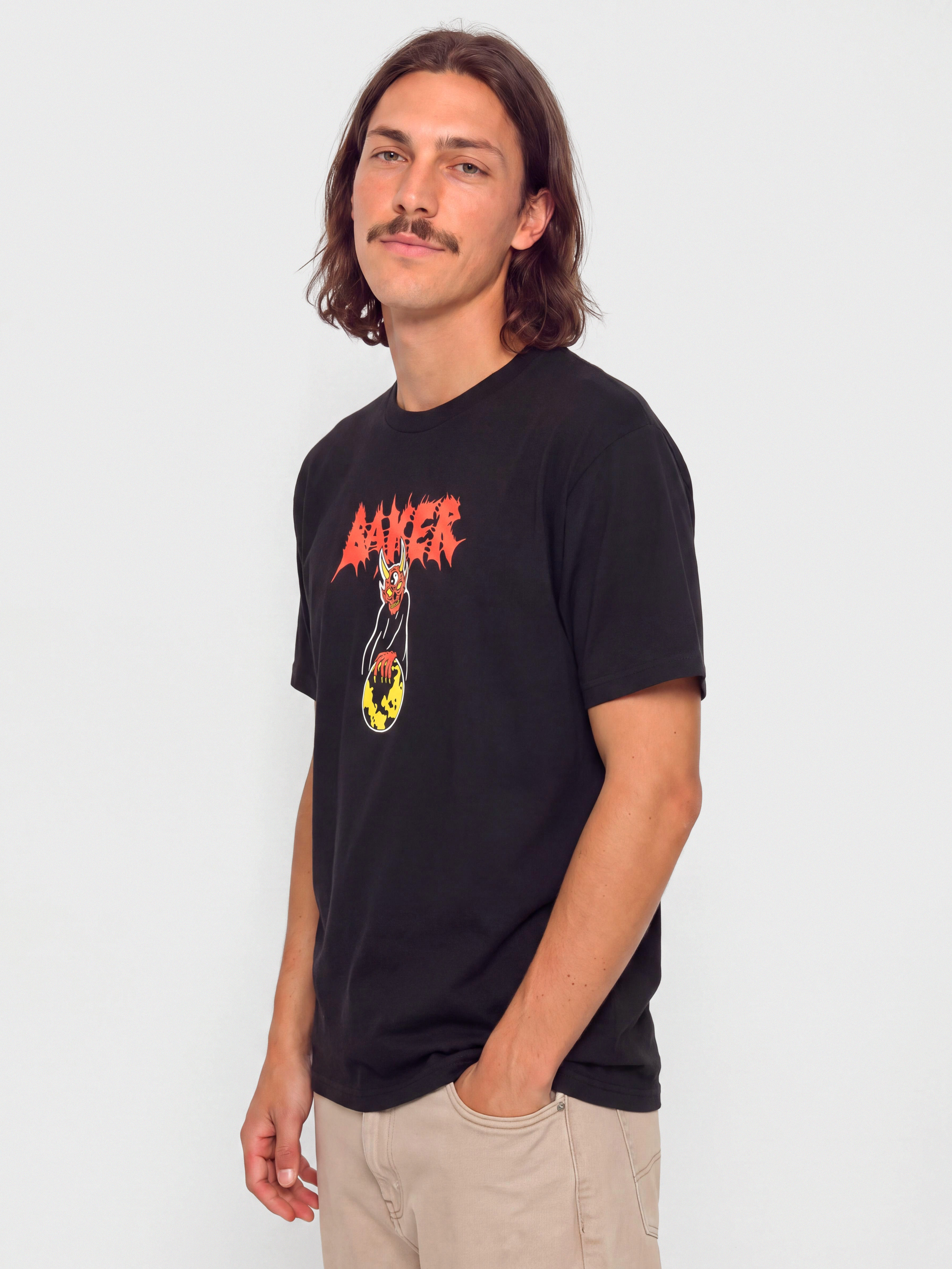 T-shirt Baker World Control