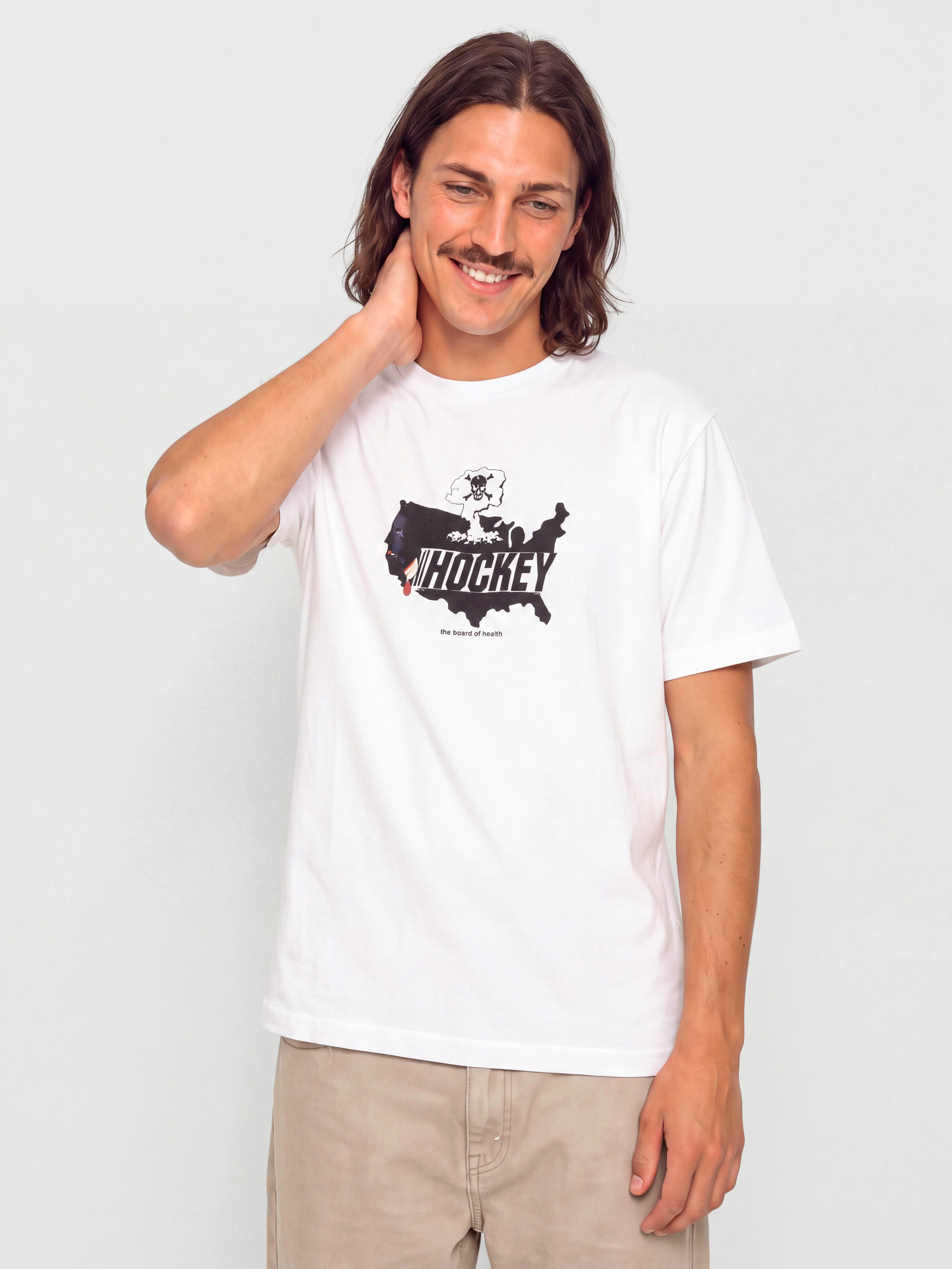 T-shirt Hockey Board of Health (white)