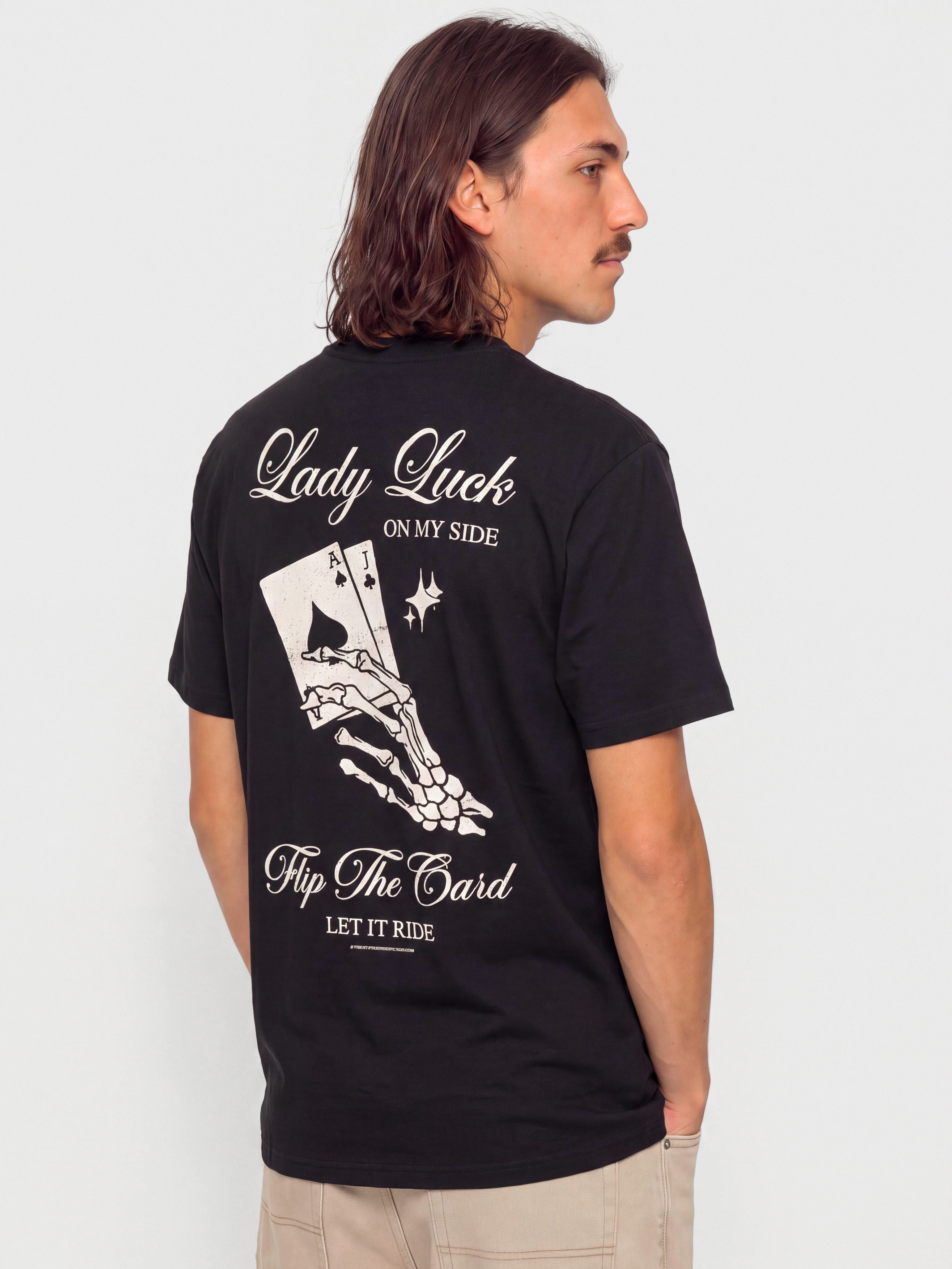 T-shirt Primitive Lady Luck