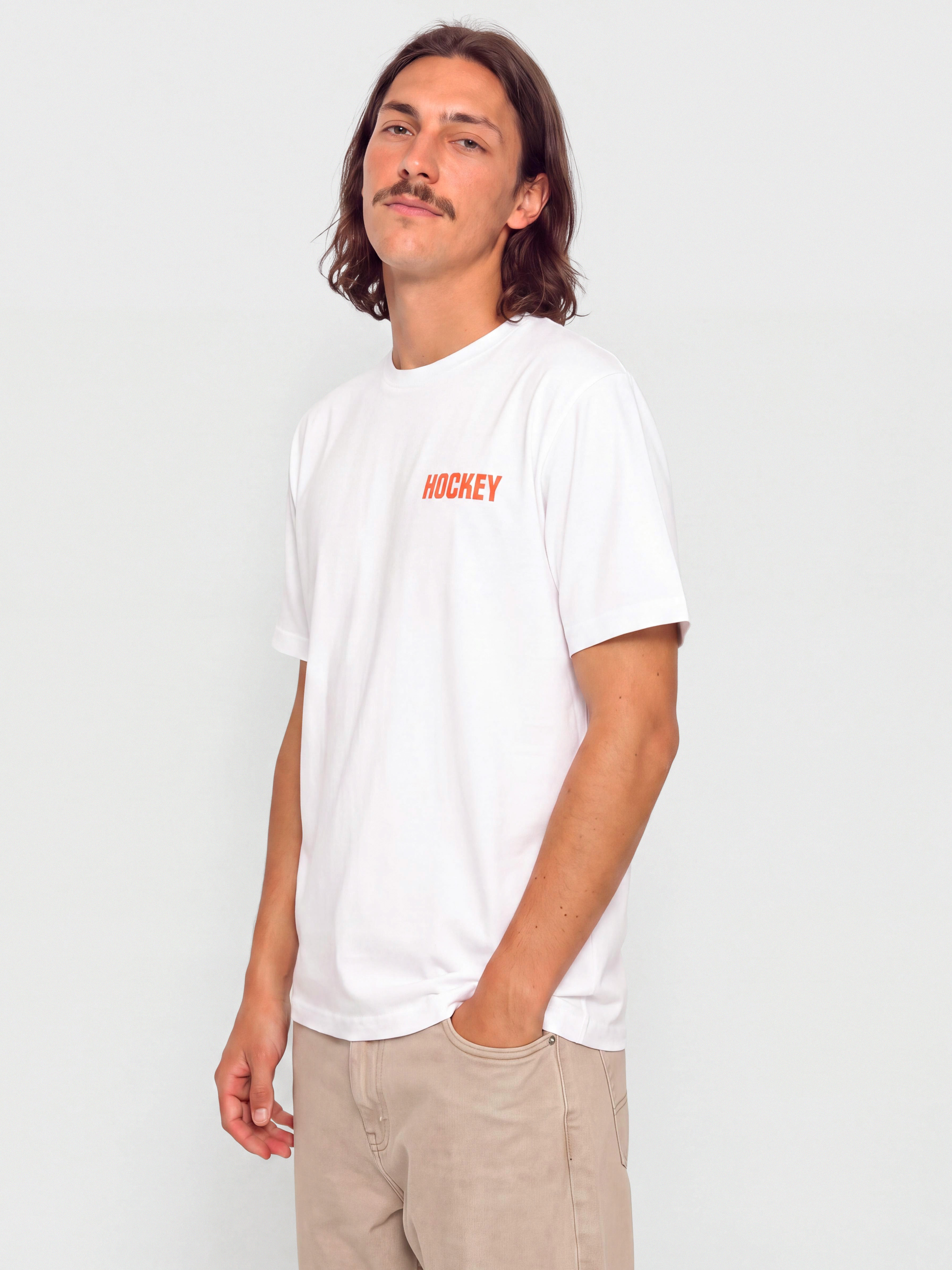 T-shirt Hockey Satanica (white)