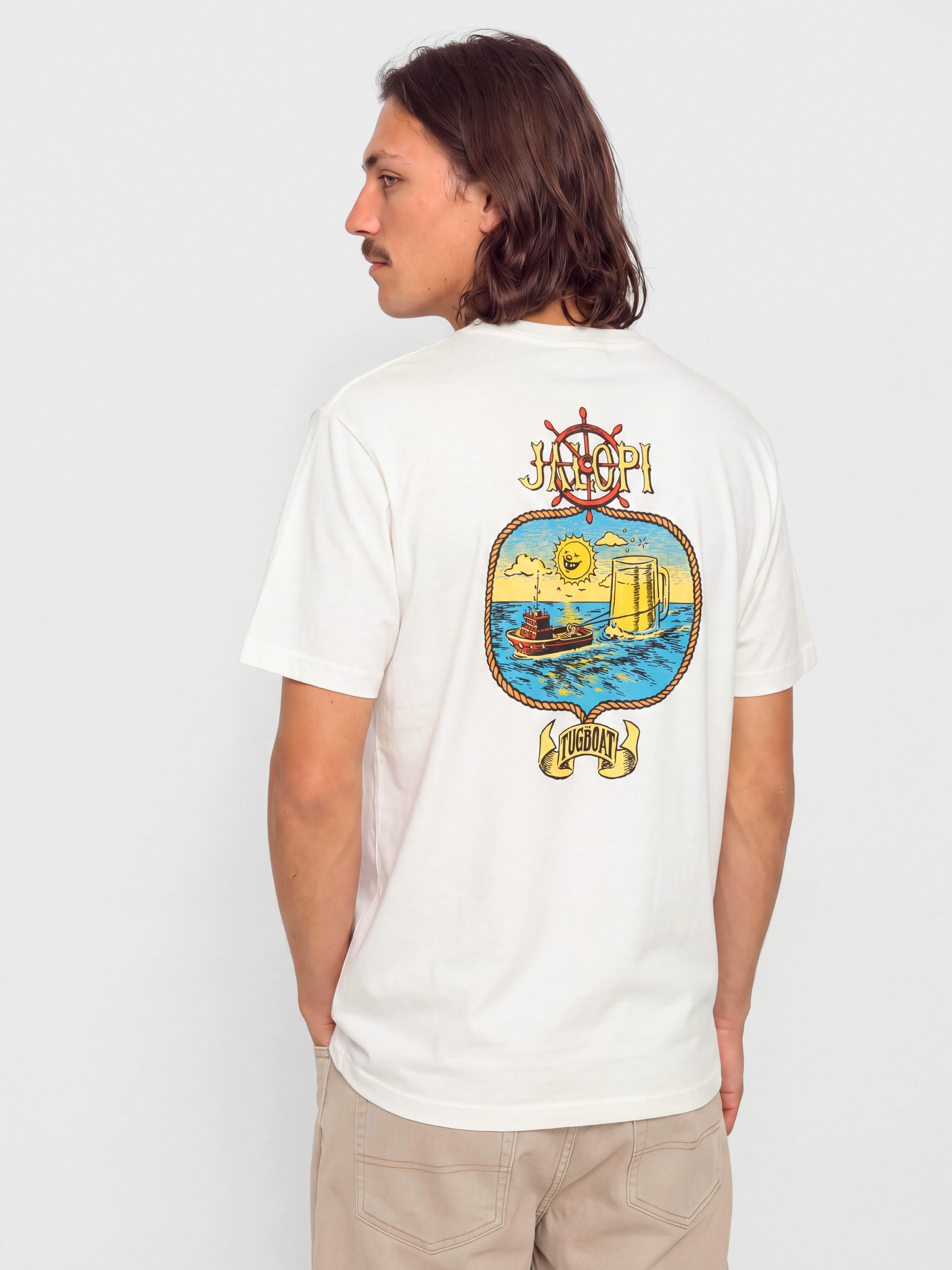 T-shirt Antihero Jalopi Tugboat (white)